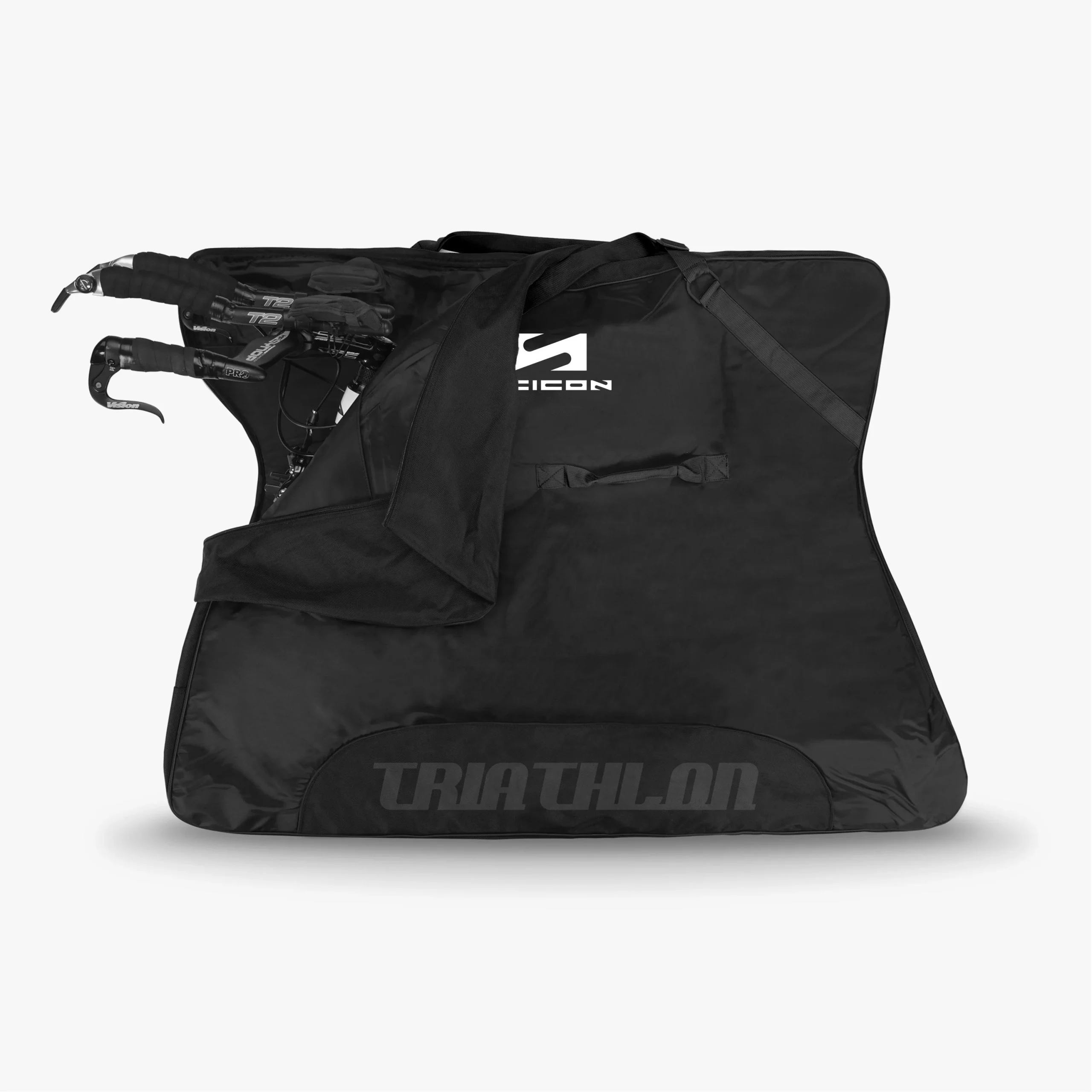 Bolsa acolchada para llevar bicicleta de triathlon