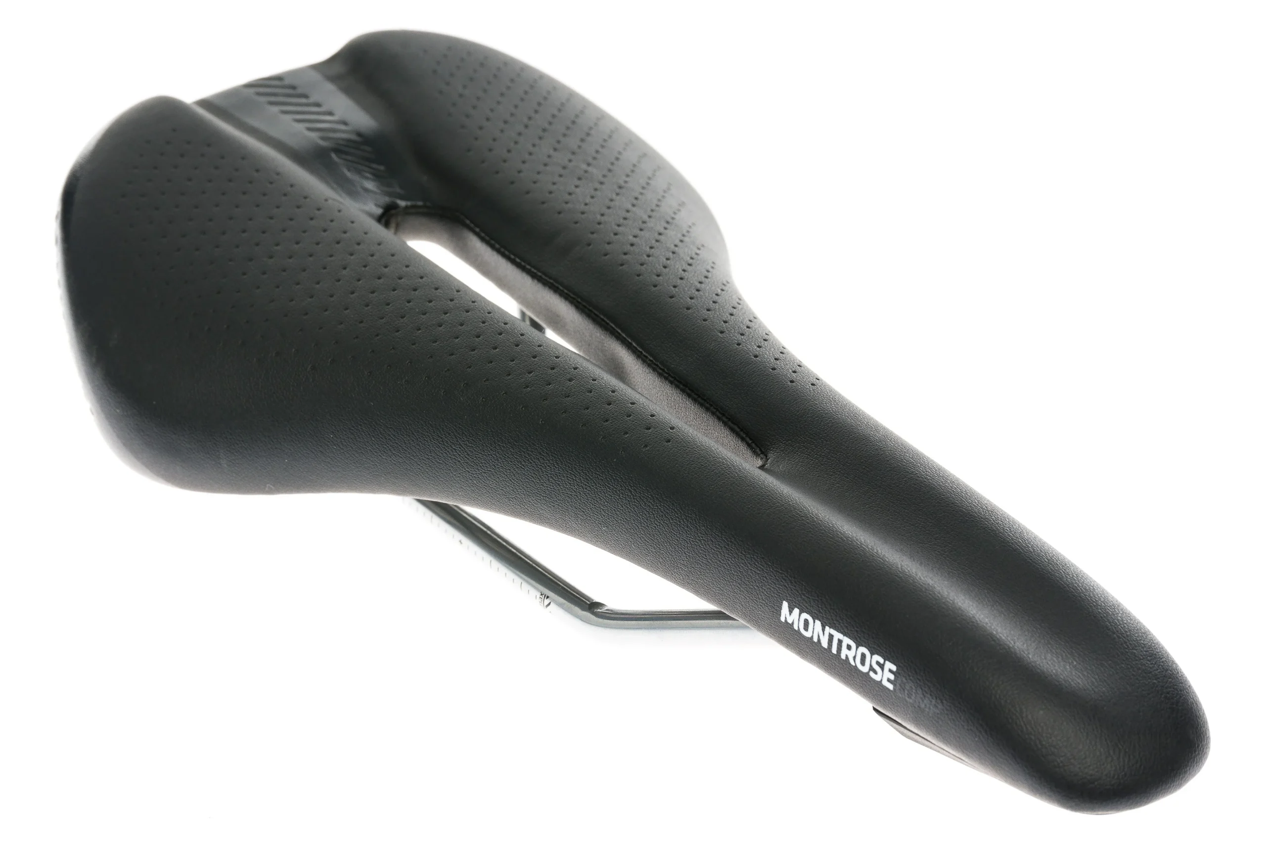 Bontrager Montrose Comp Saddle 138mm Steel Rails Black