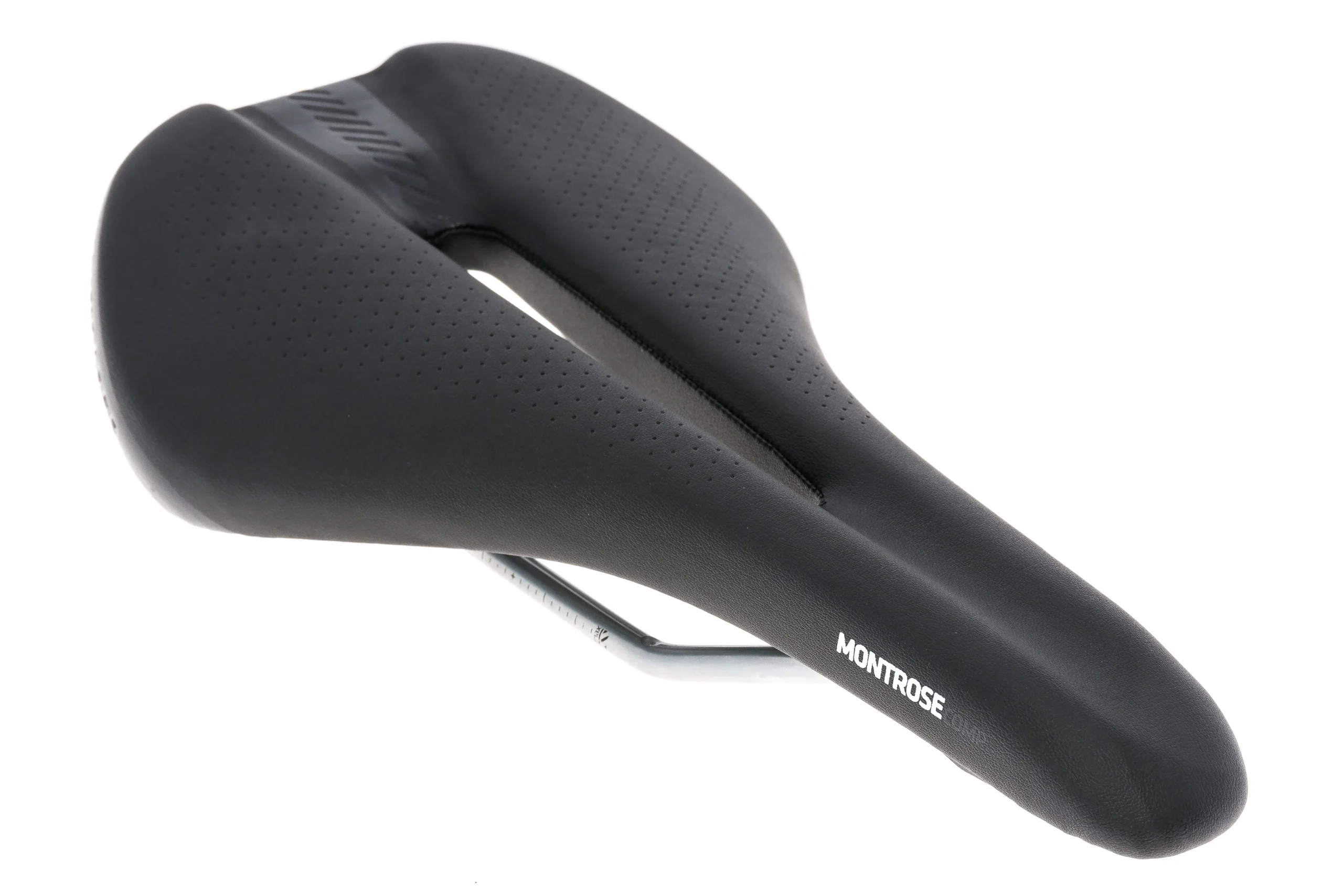 Bontrager Montrose Comp Saddle Large 148mm Steel Rails Black