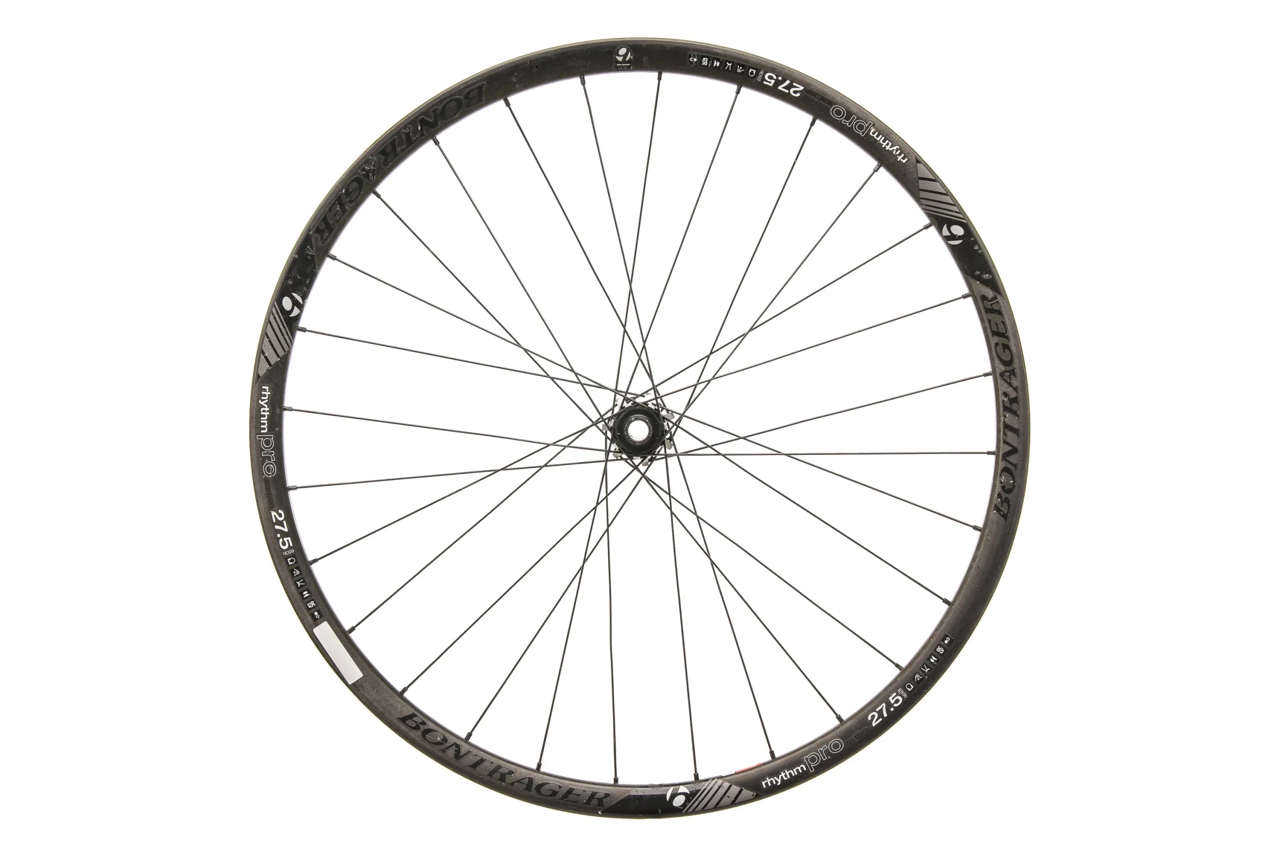 Bontrager Rhythm Pro Carbon Tubeless 27.5" Front Wheel