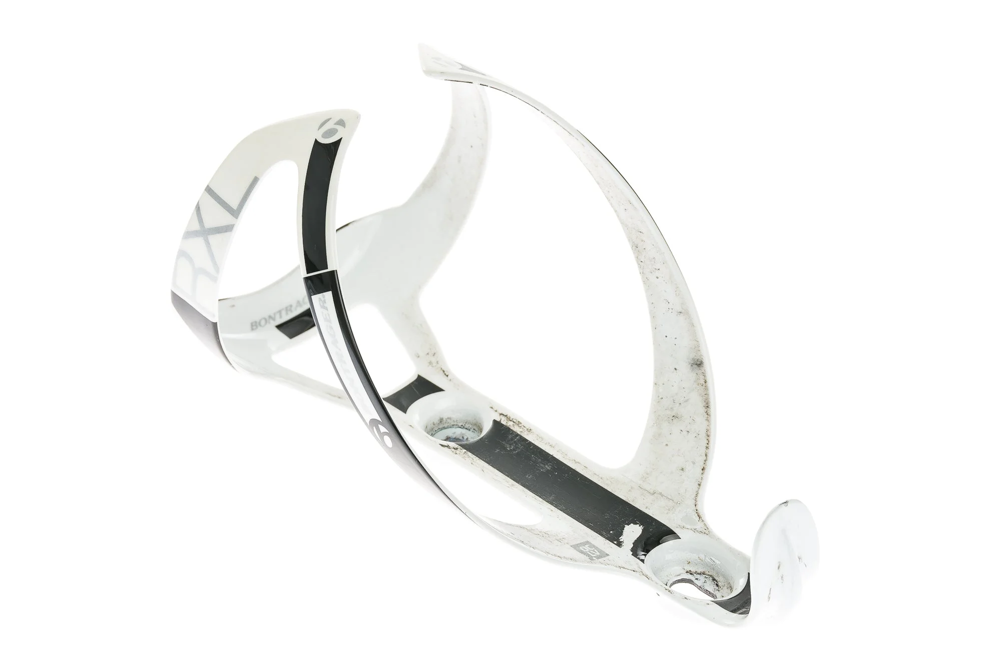 Bontrager RXL Carbon Water Bottle Cage White/Black - Pre-Owned