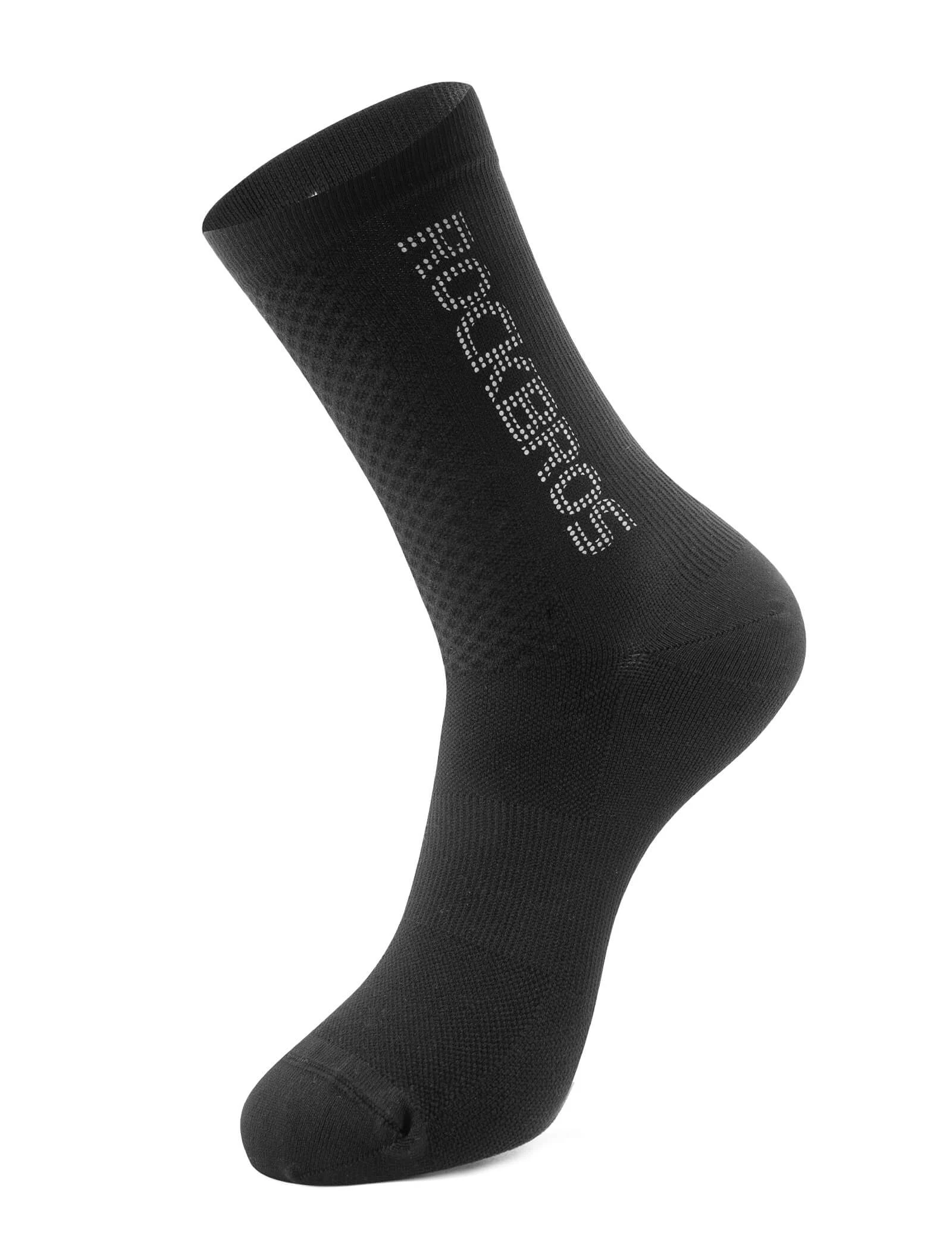 Breathable Reflective Mid-Calf Cycling Socks