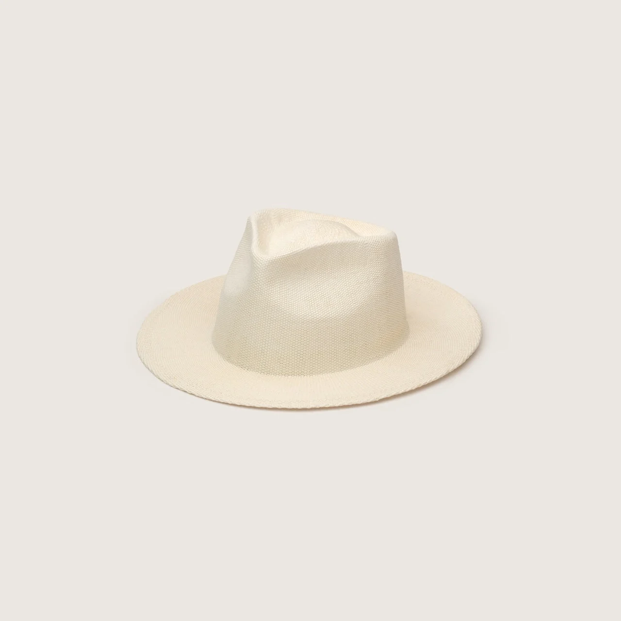 Calloway Bone | White Straw Felt Fedora - final sale