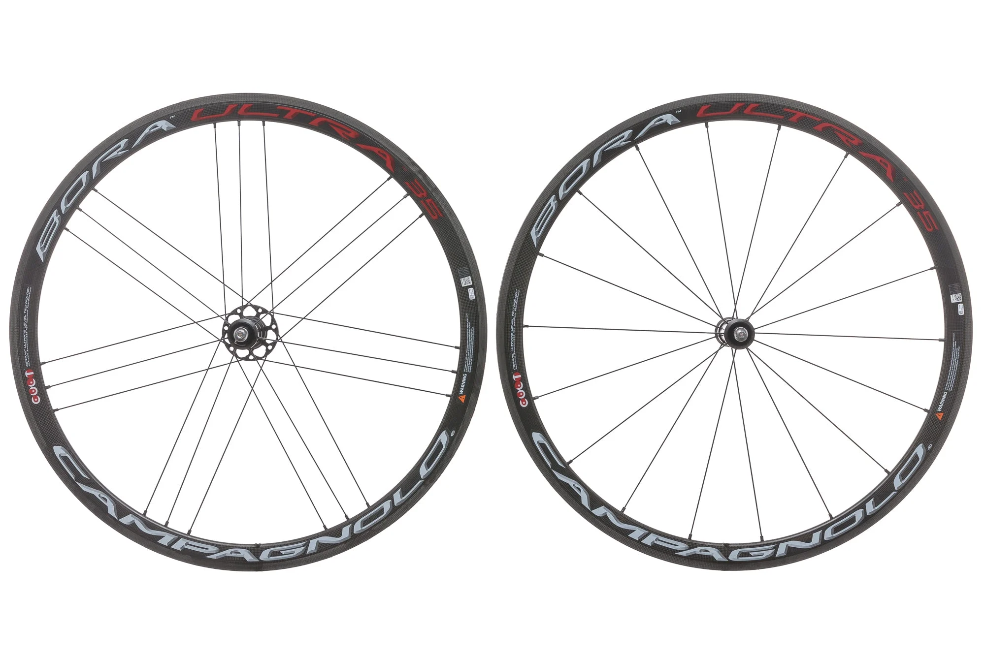 Campagnolo Bora Ultra 35 Carbon Tubular 700c Wheelset