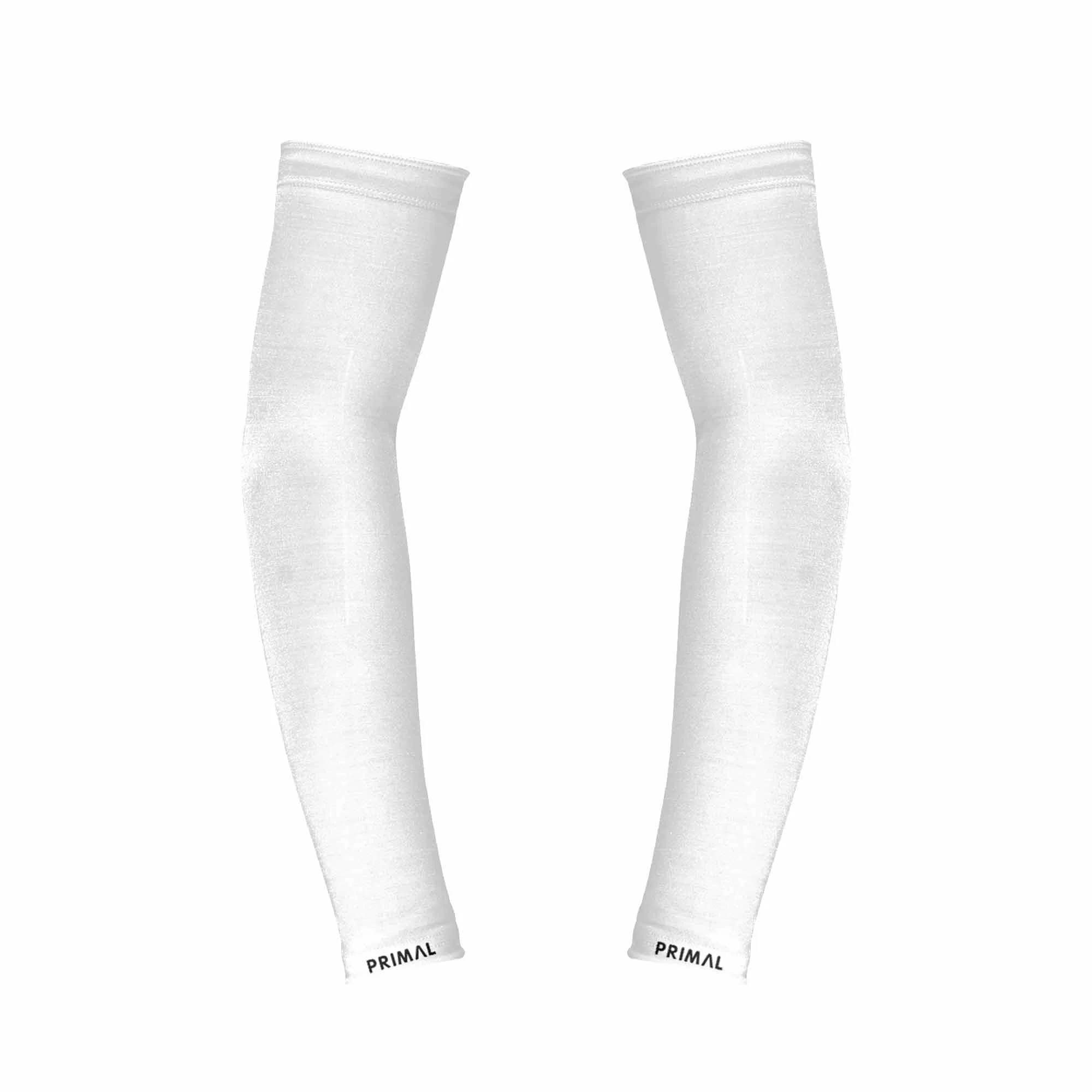 Canuto White Lightweight Sun Sleeves