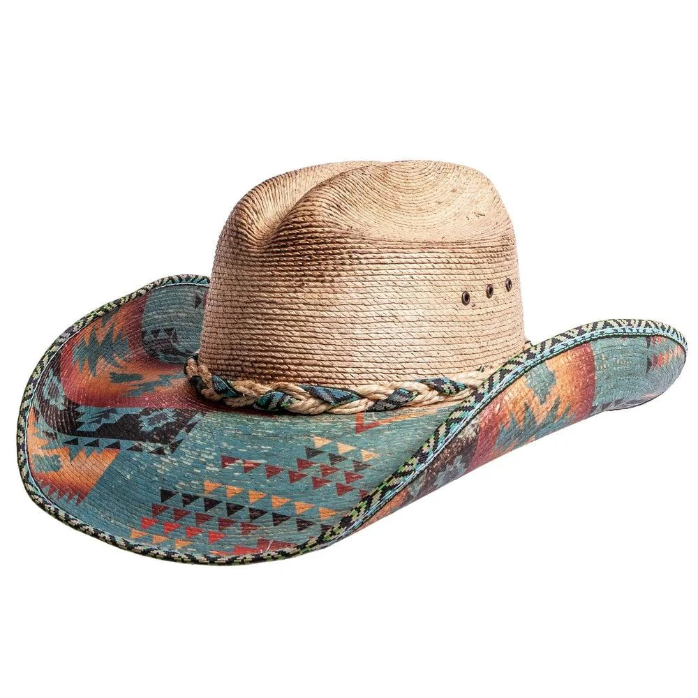 Cassius | Mens Natural Straw Cowboy Hat