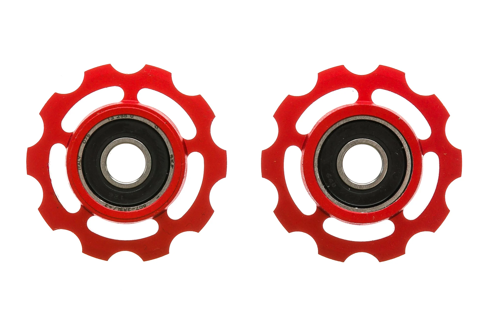 Ceramic Speed Campagnolo Pulley Wheel 9/10 Speed Alloy Red