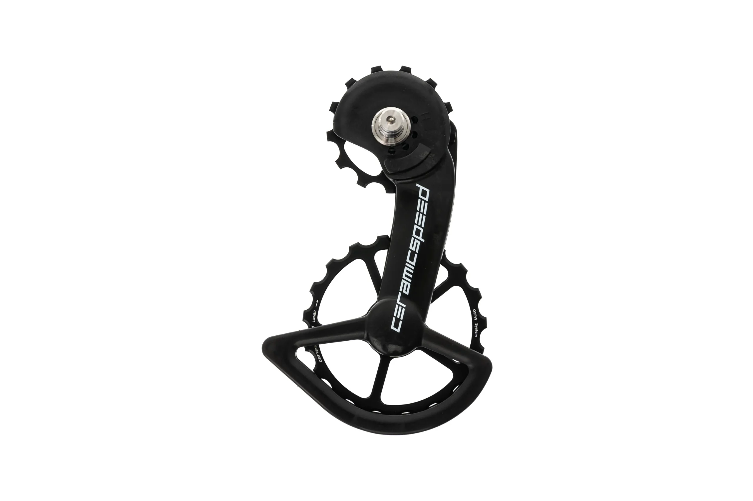 Ceramic Speed Oversized Pulley Wheel System Shimano 9200 Series Black Coated