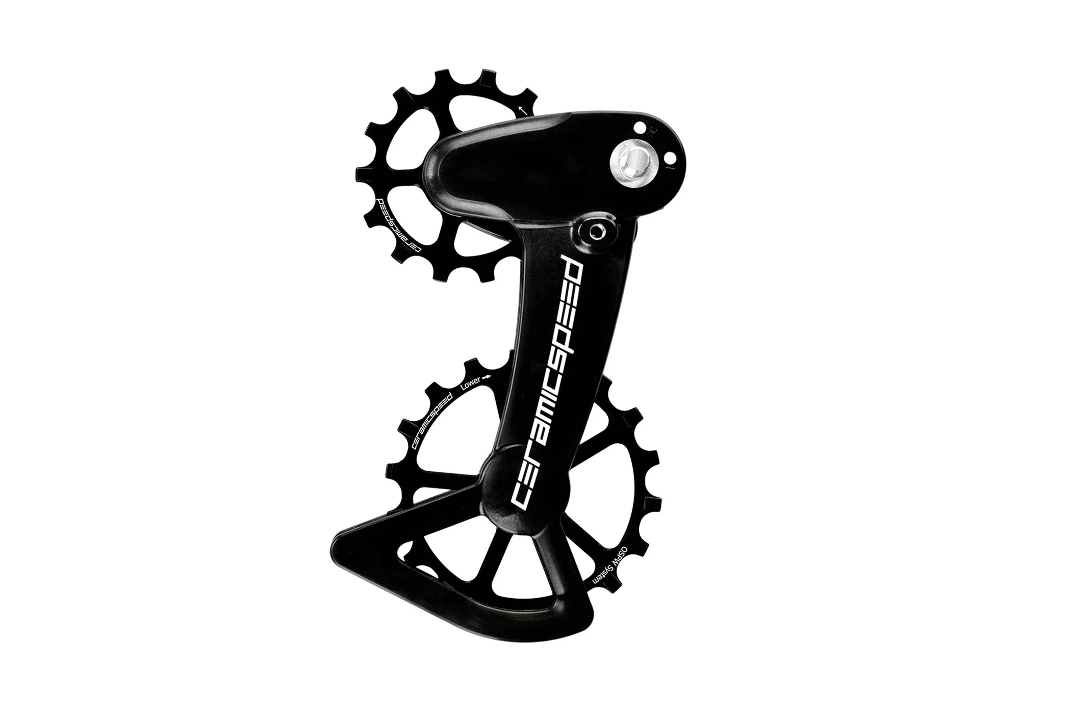 CeramicSpeed Coated Oversized Pulley Wheel X System Shimano XT/XTR 12 Speed Black