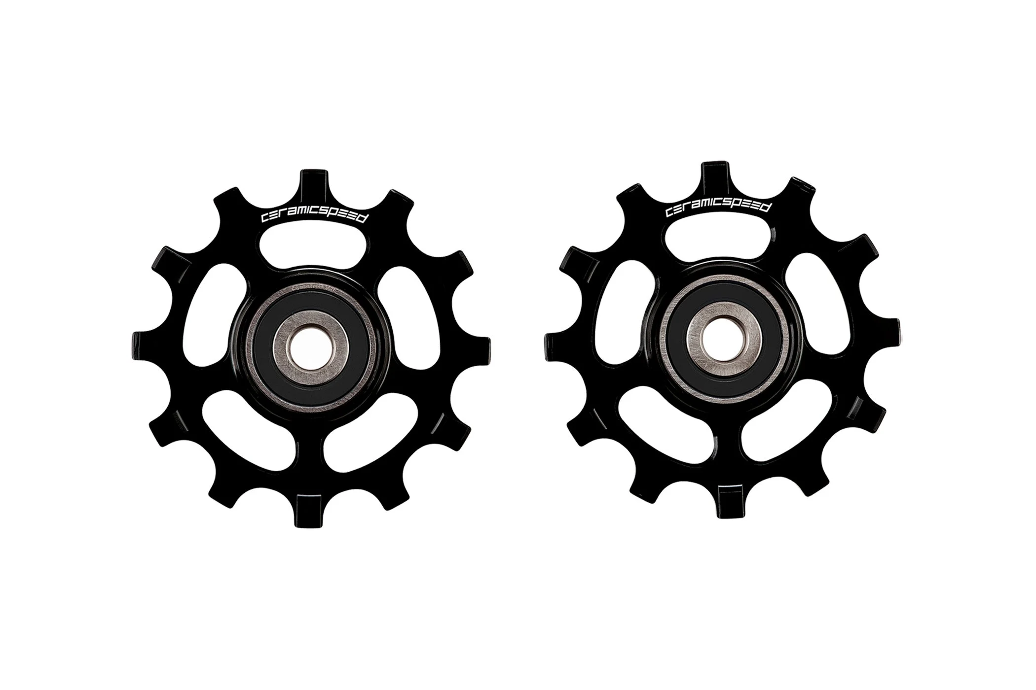 CeramicSpeed Coated Pulley Wheels SRAM AXS 12 Speed NW Black