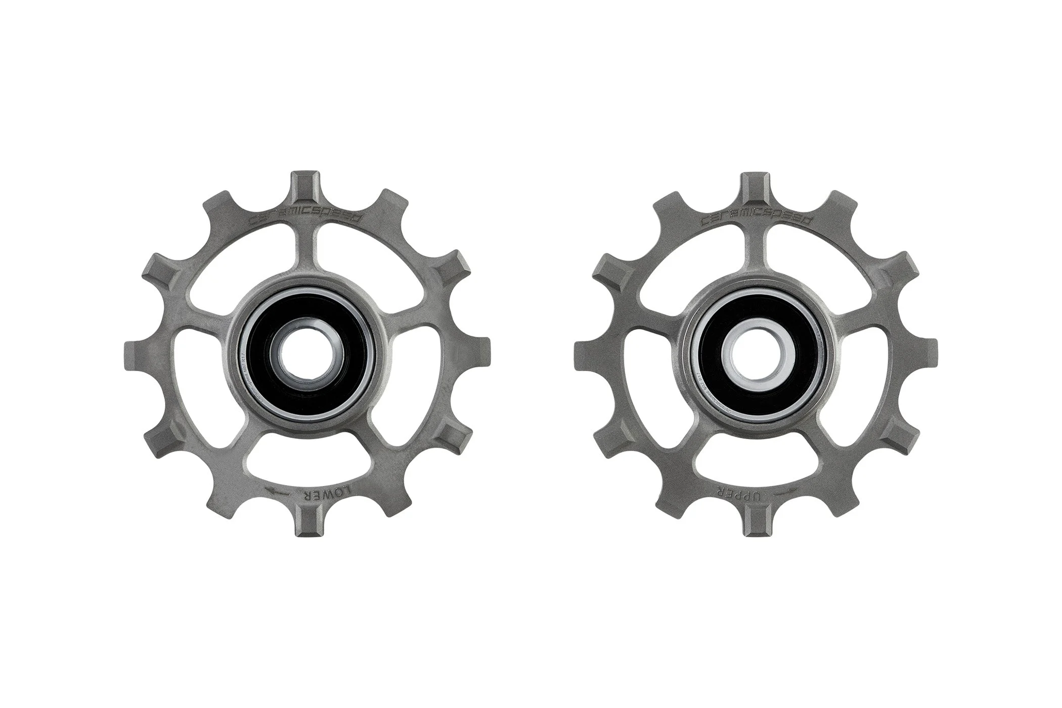 CeramicSpeed Coated Pulley Wheels SRAM AXS 12 Speed NW Titanium