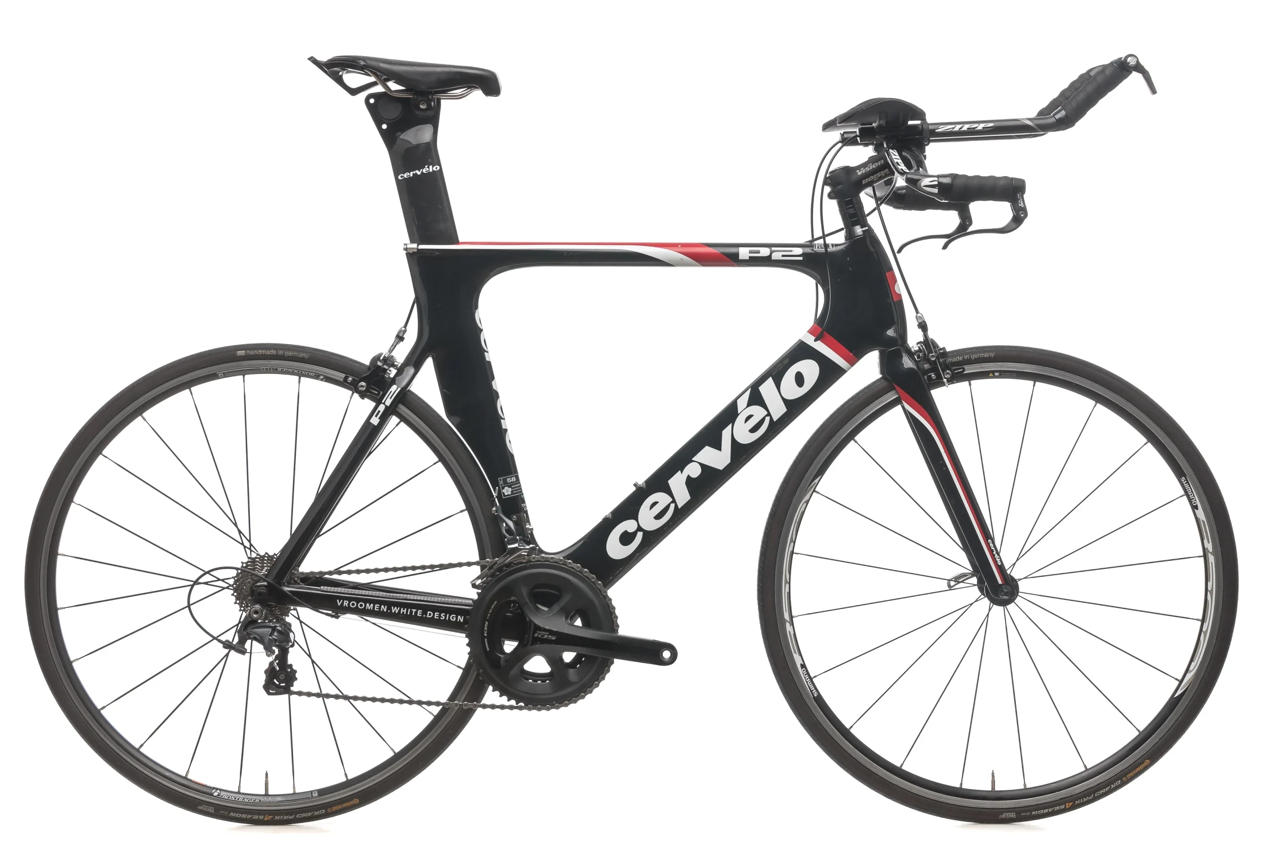 Cervelo P2 58cm Bike - 2012