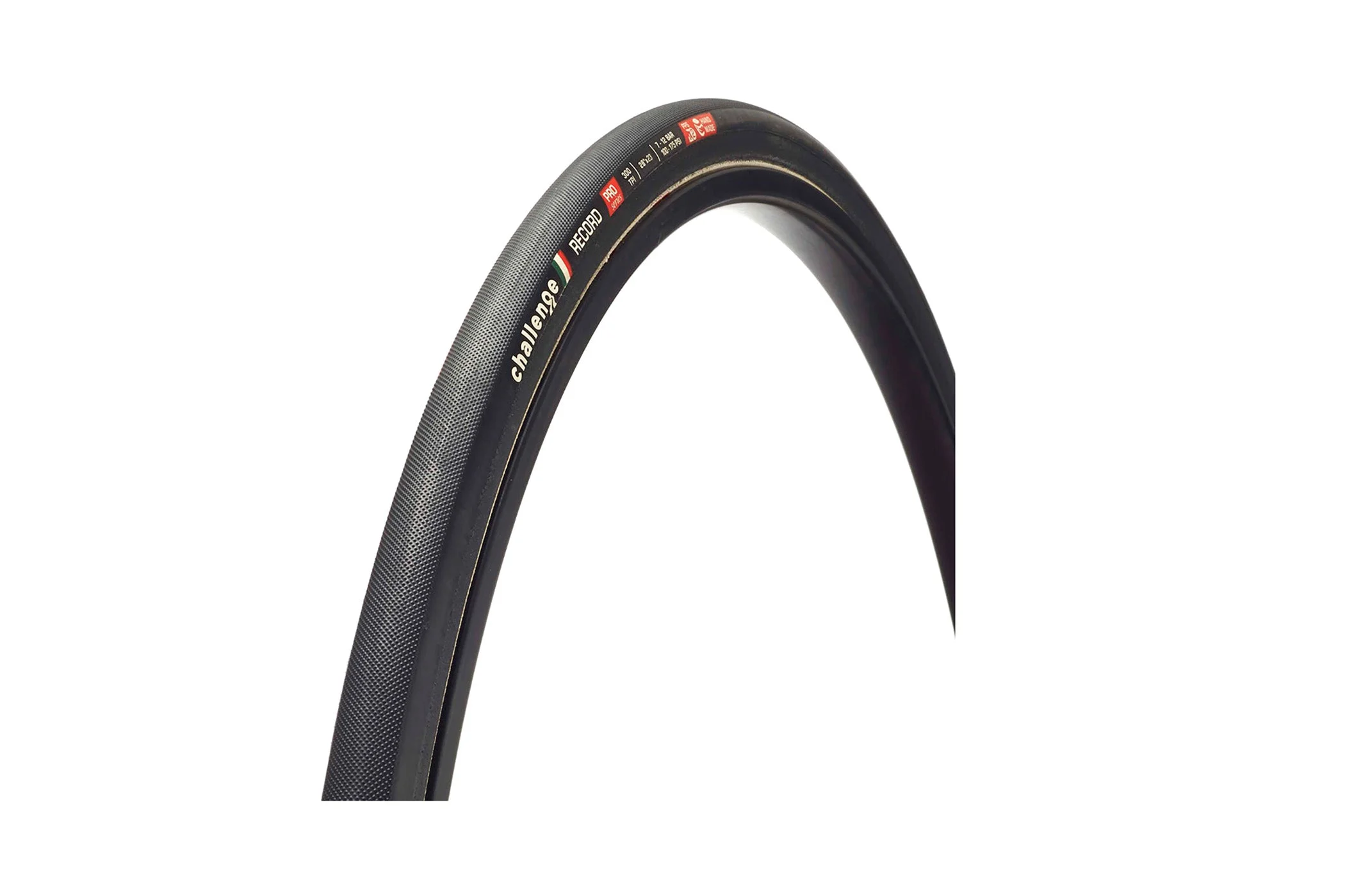 Challenge Record Pro Tire 700c x 23mm 300 TPI Clincher Black