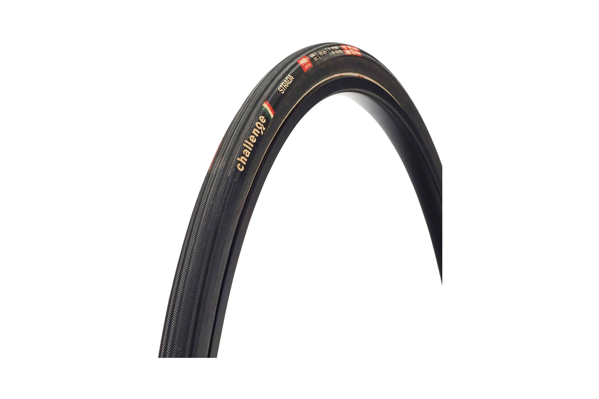Challenge Strada Pro Handmade Tire 700c 300 TPI Clincher Black