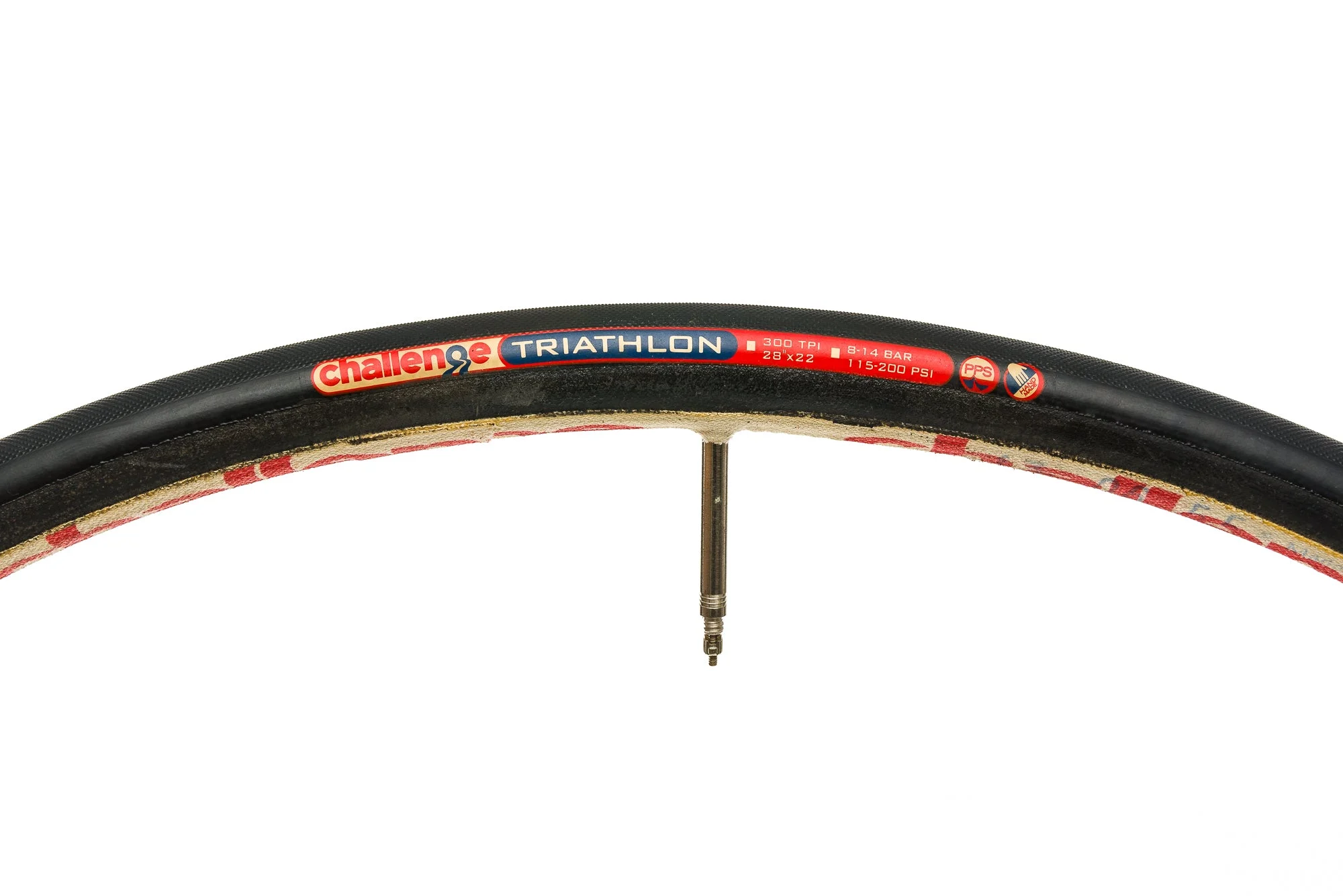 Challenge Triathlon Tire 700c x 22mm Tubular Black