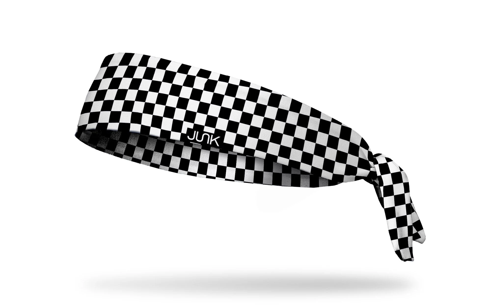 Checkered Flex Tie Headband