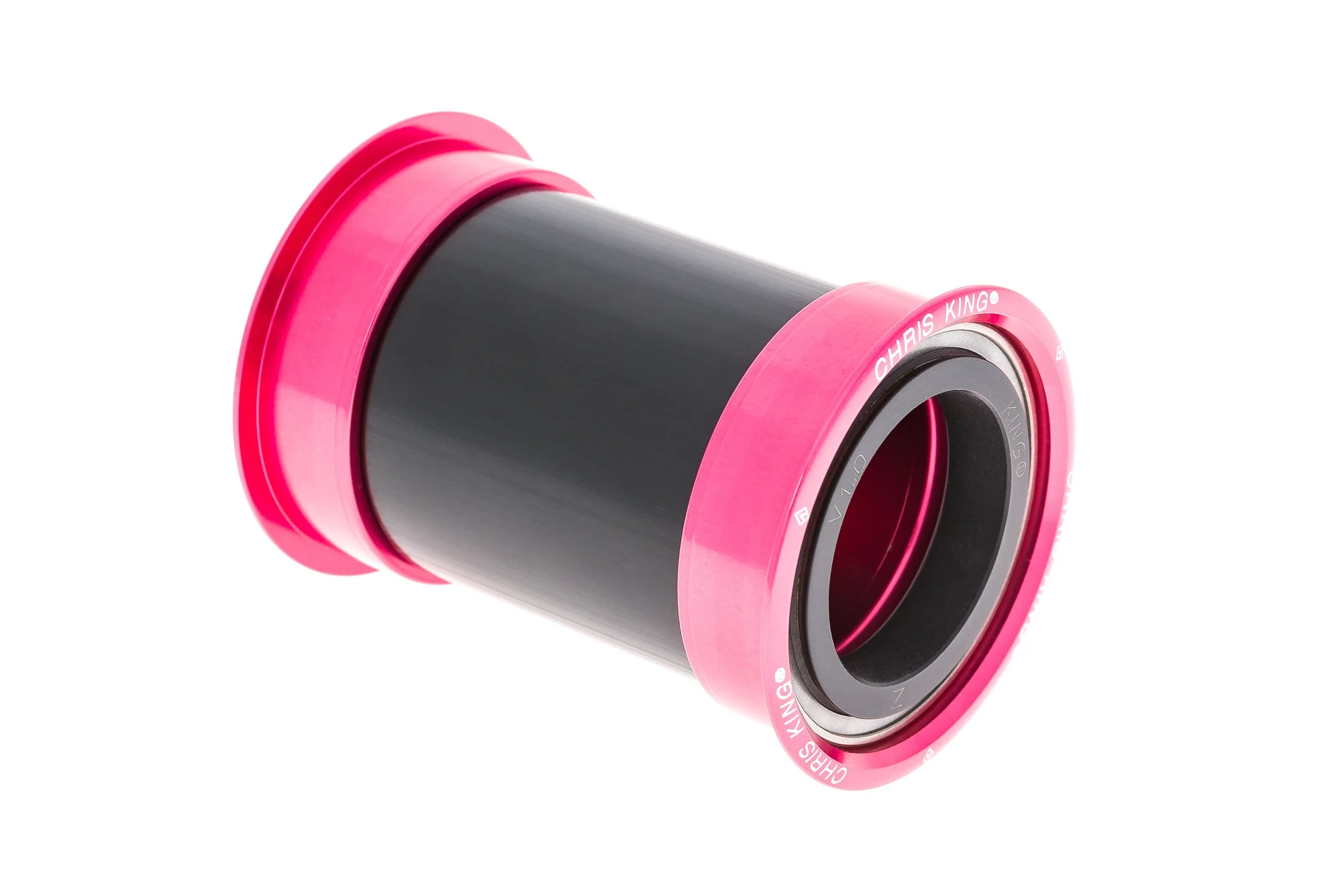 Chris King Bottom Bracket PF30 Steel Pink