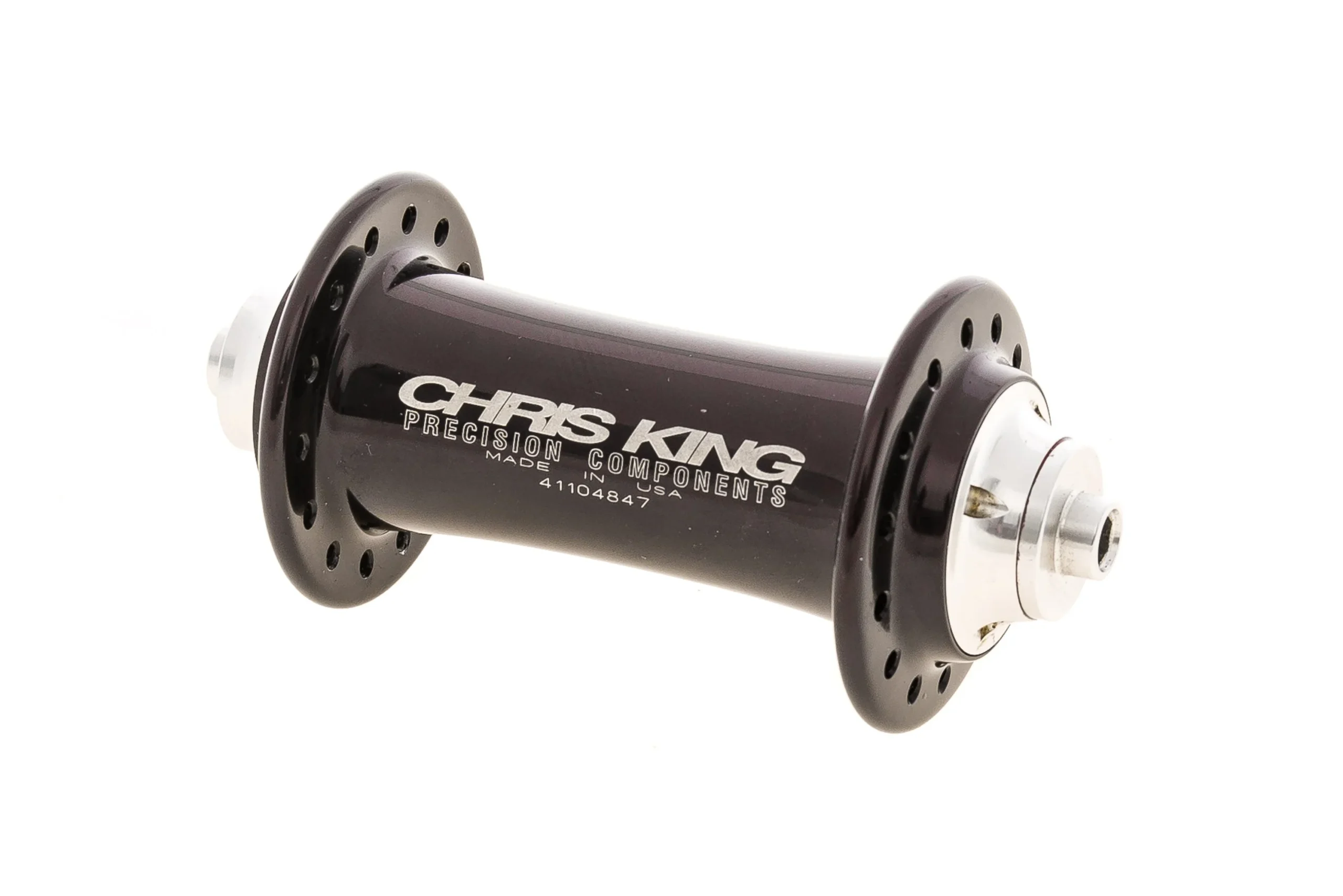 Chris King Classic Front Road Hub 9x100mm Quick Release 28H Black