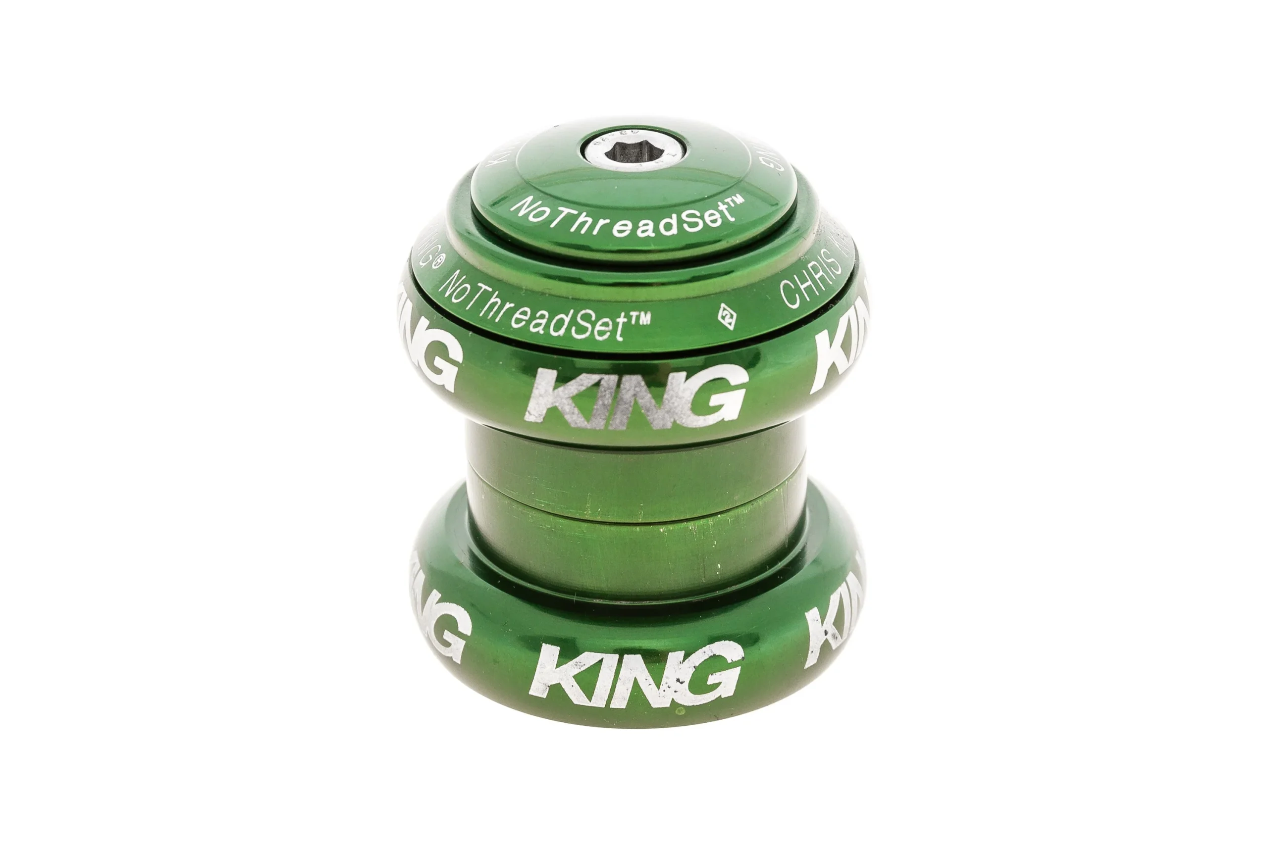 Chris King NoThreadSet Headset 1-1/8" Green