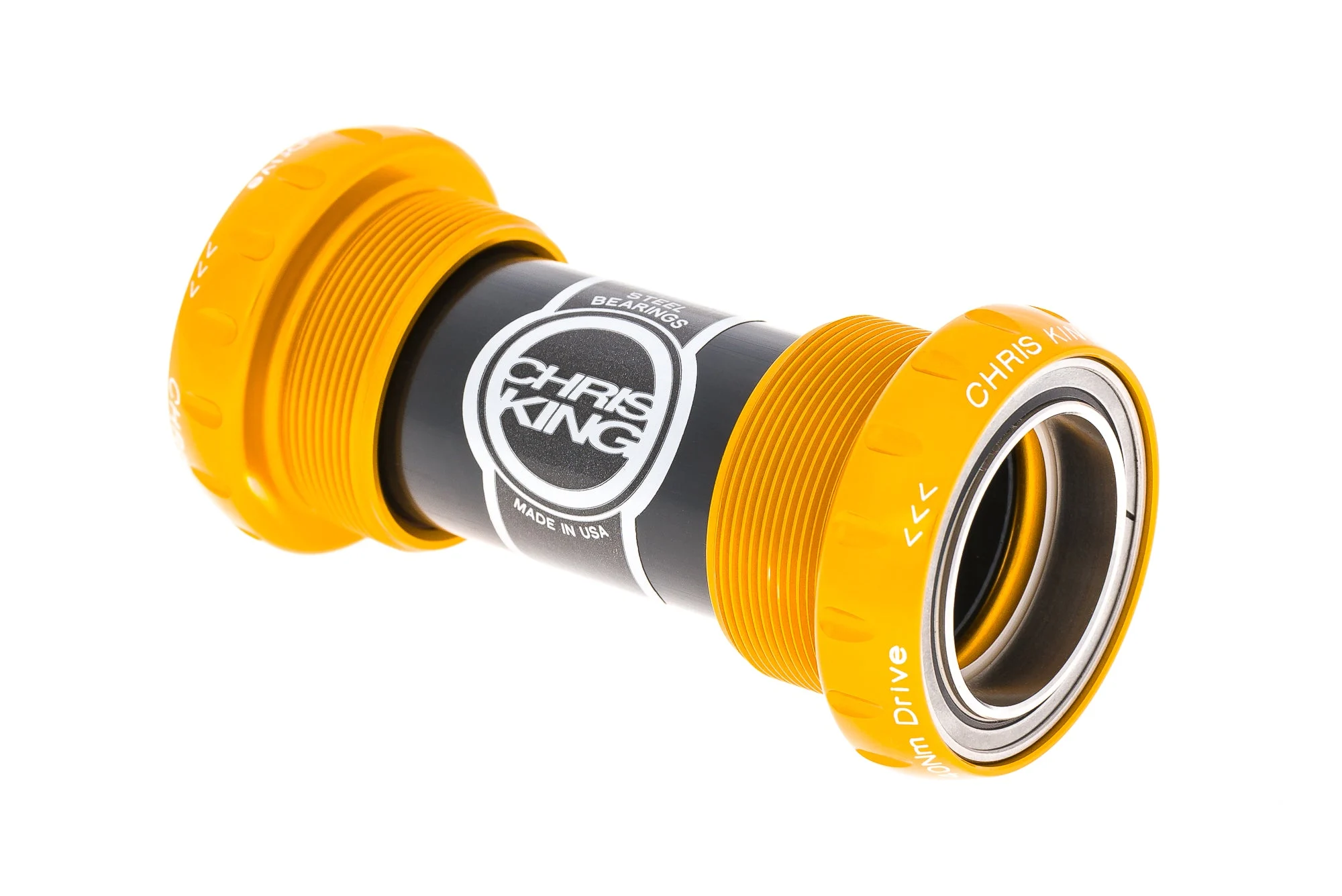 Chris King Threadfit 24 Bottom Bracket Gold English