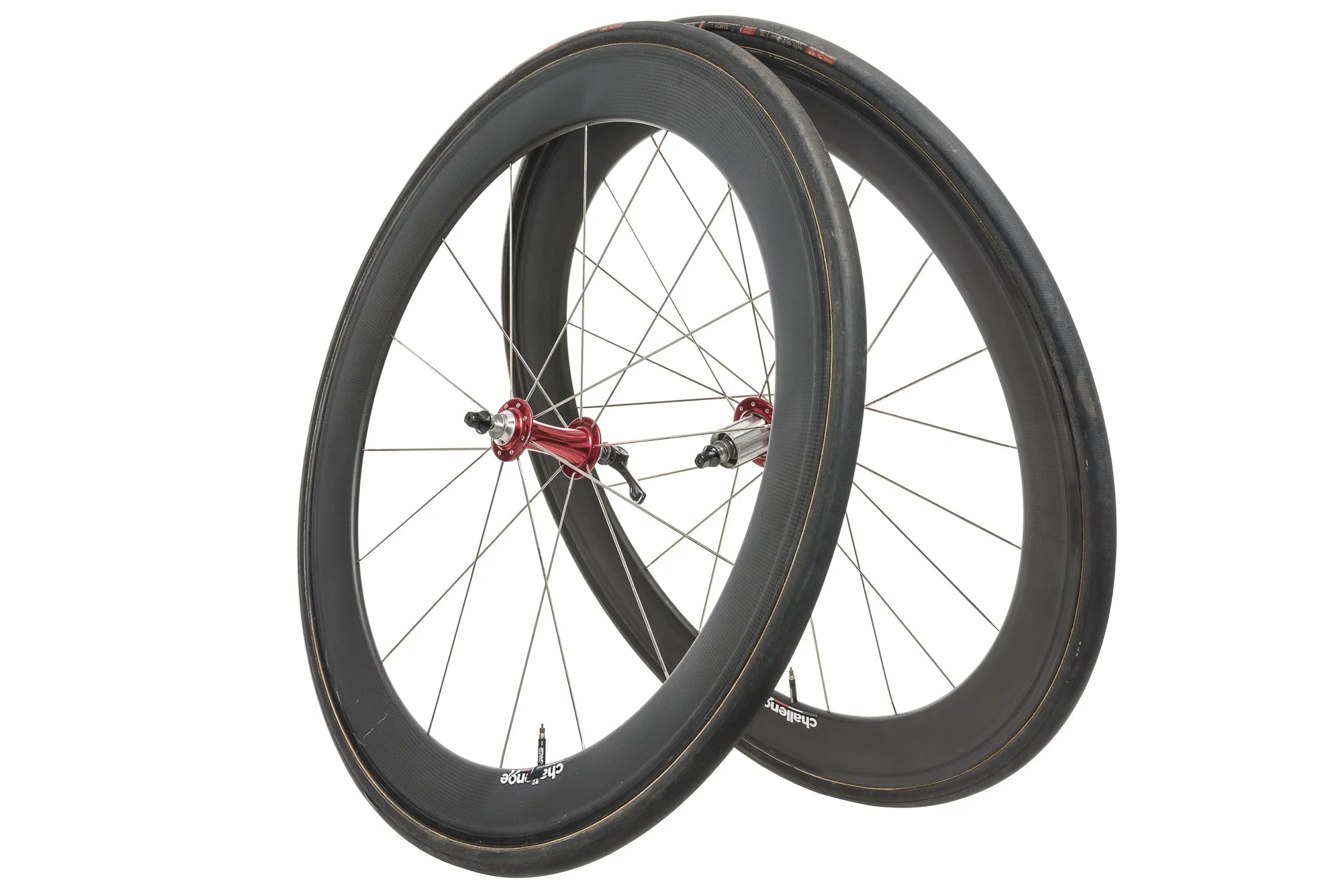 Chris King Unmarked Carbon Tubular 700c Wheelset