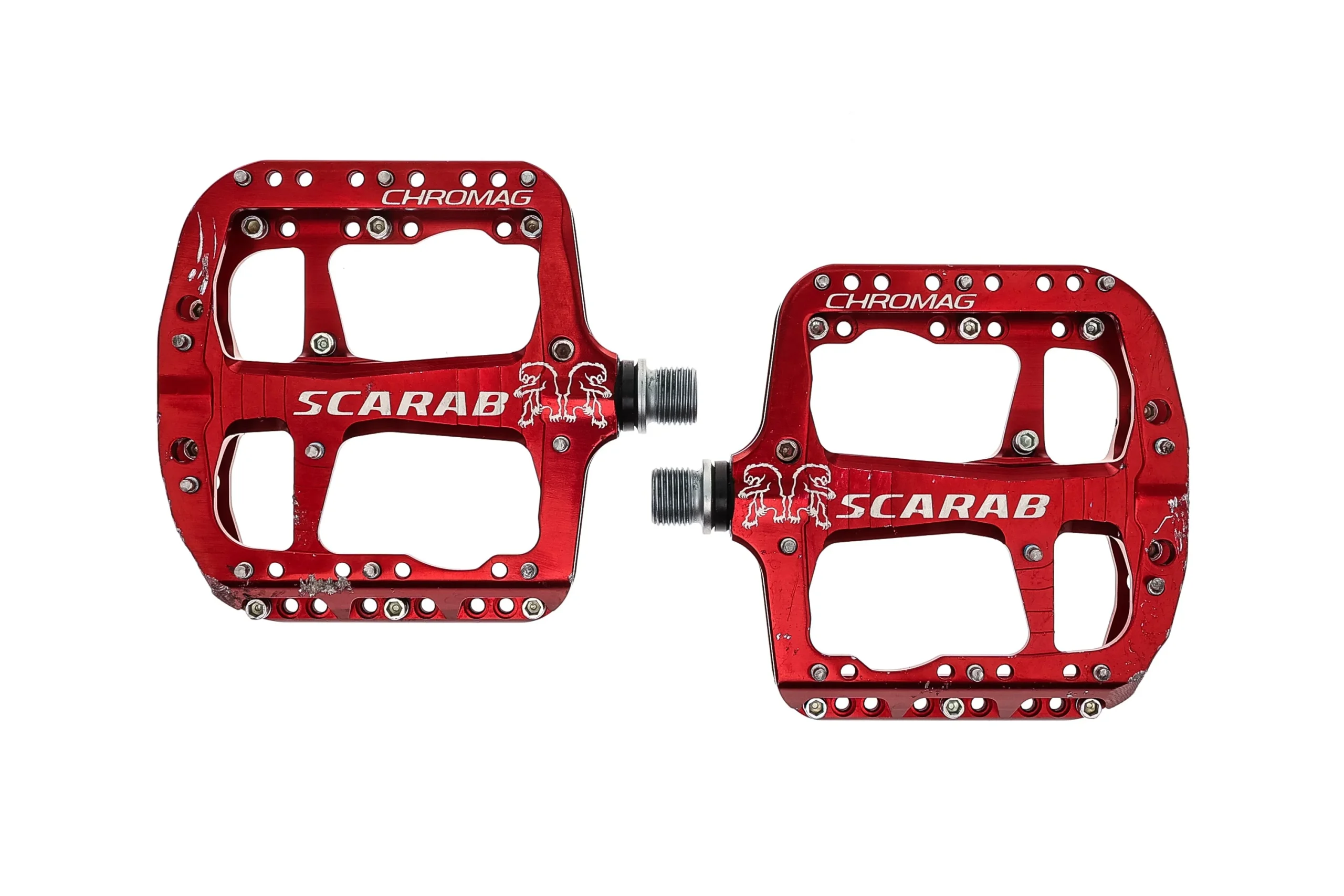 Chromag Scarab Pedal Flat Red