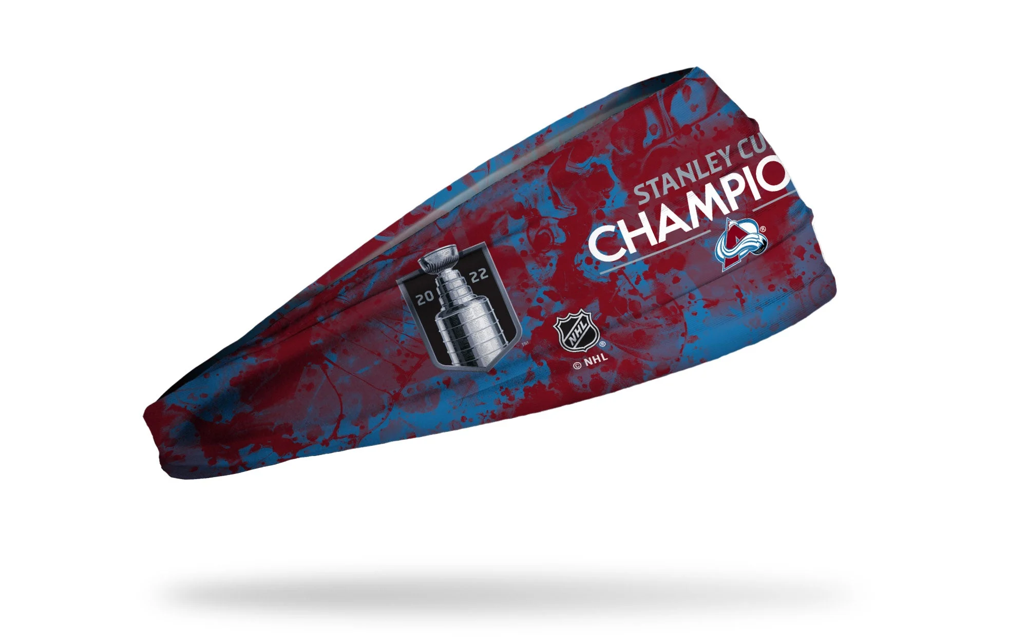 Colorado Avalanche: Stanley Cup Champions Splatter Big Bang Lite Headb