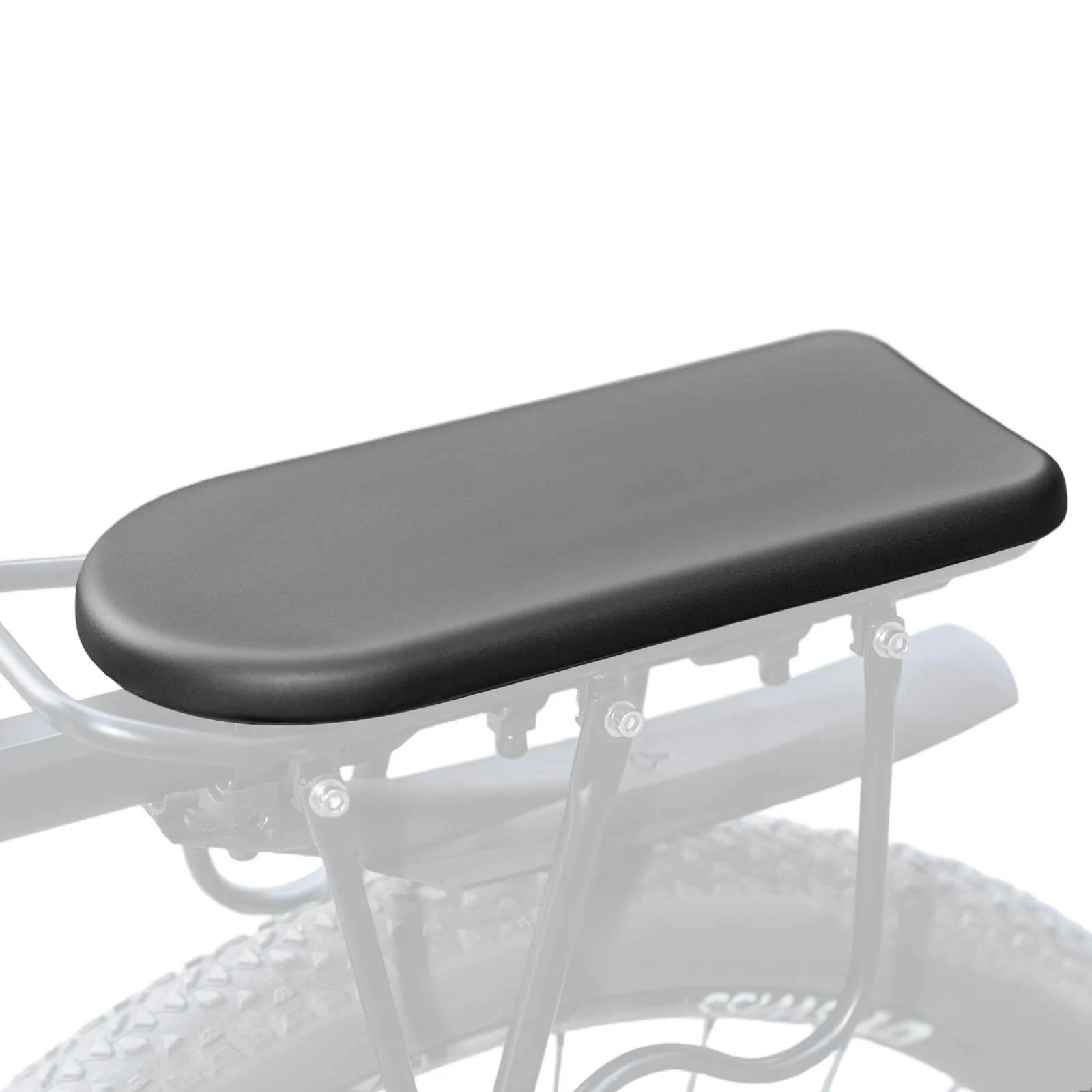 Comfortable PU Leather Bike Rear Seat Cushion for Racks