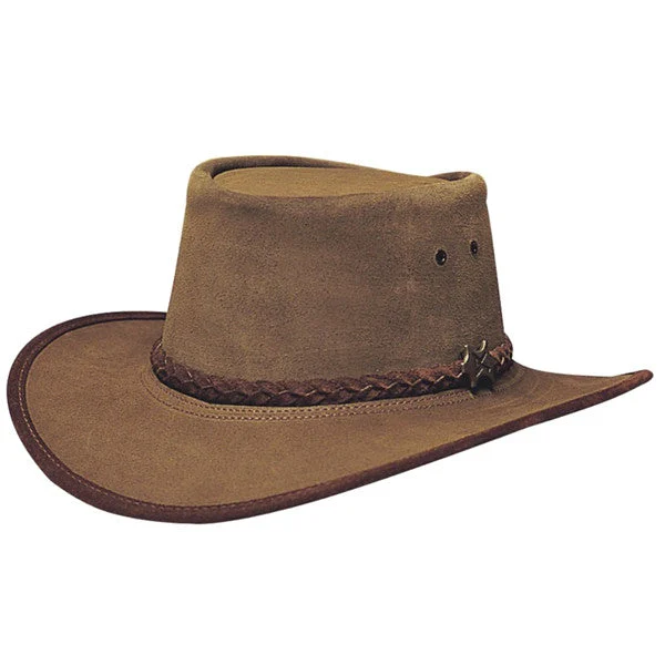 Conner - Stockman Suede Australian Leather Hat