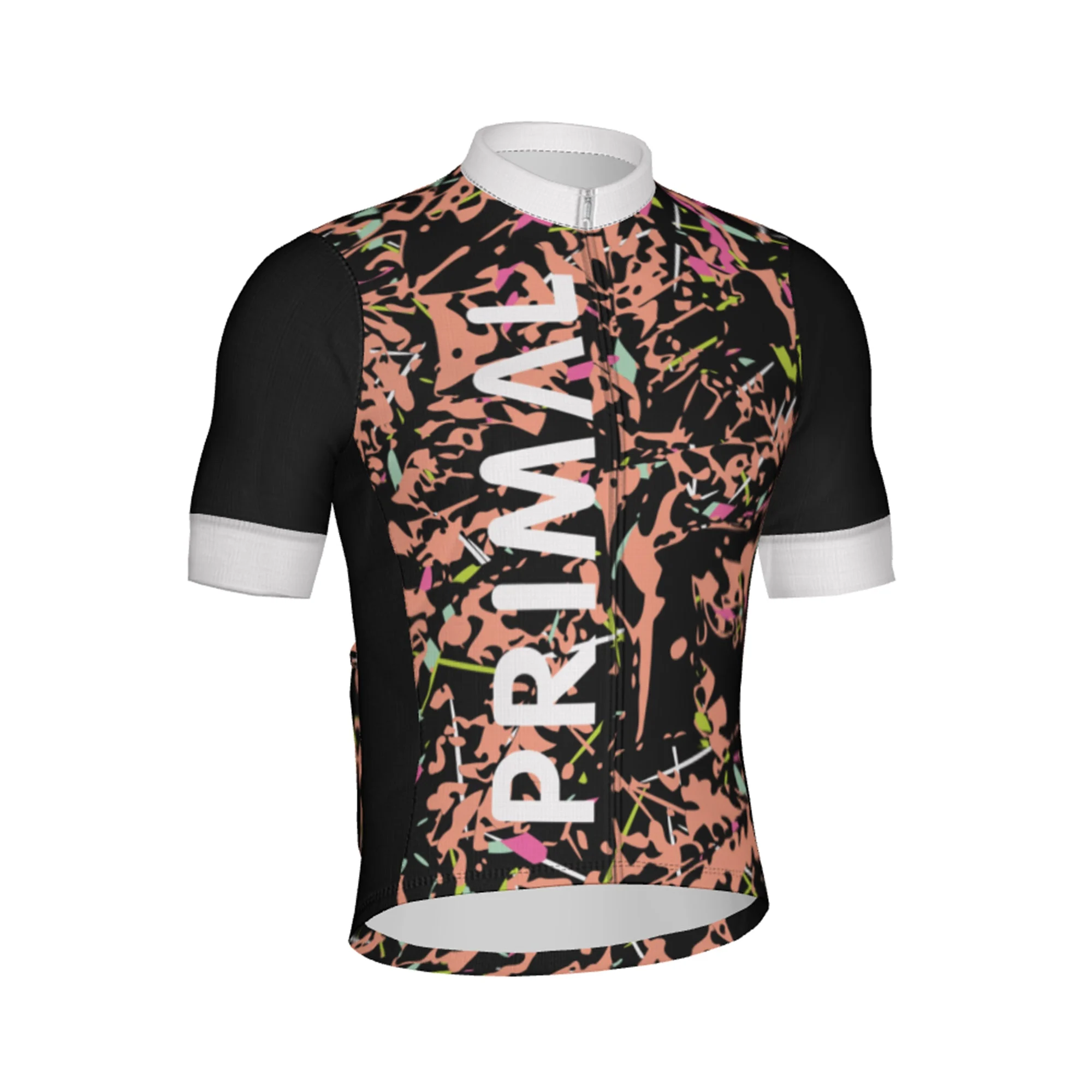 Coral Splatter Men's Helix 2.0 Jersey
