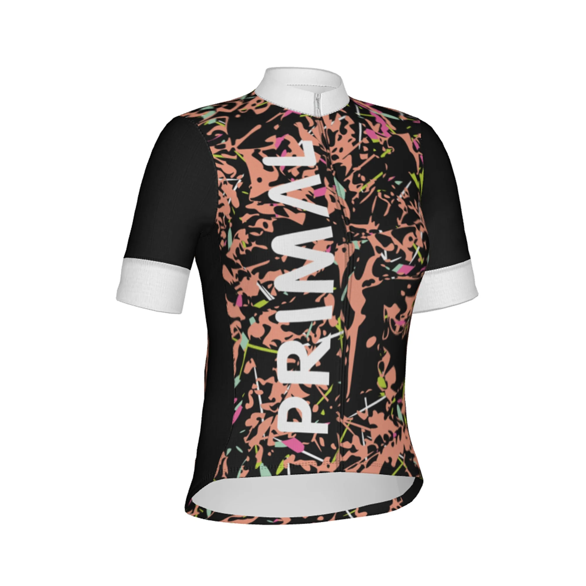 Coral Splatter Women's Helix 2.0 Jersey