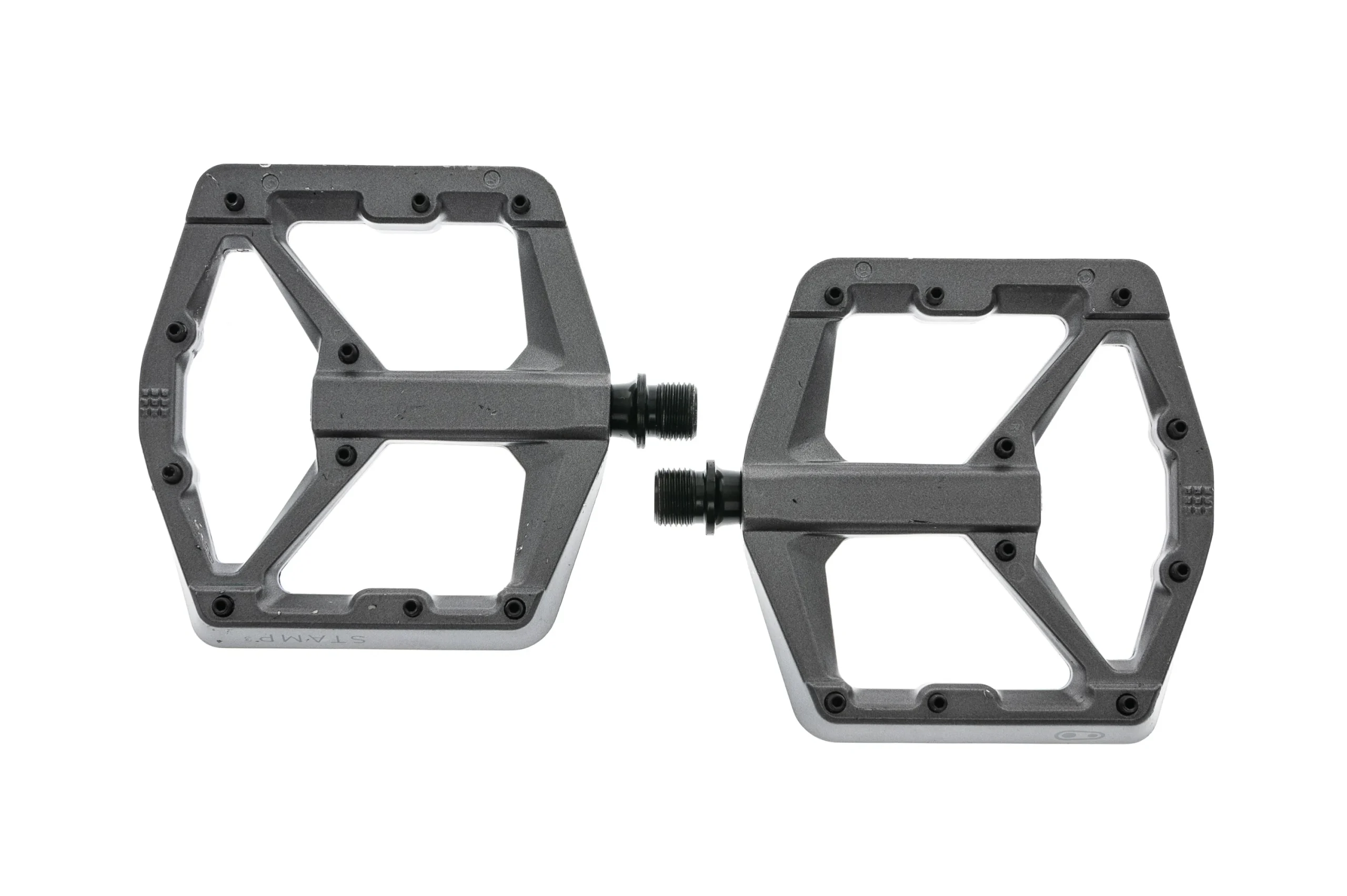 Crank Brothers Stamp 3 Large Pedals Platform Gray