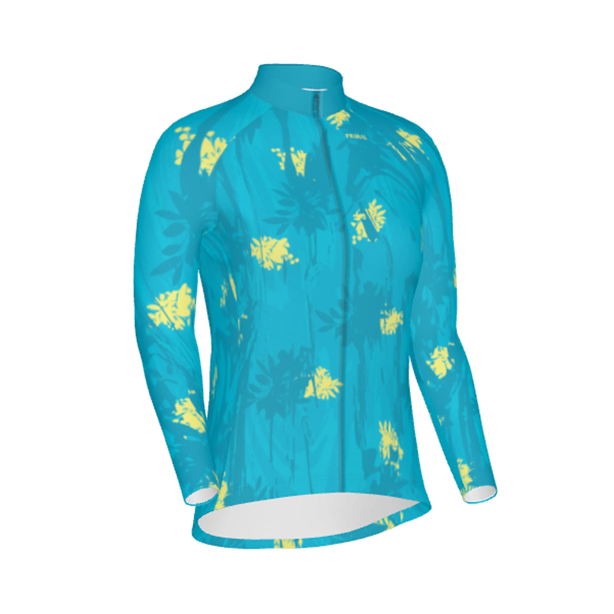 Crisp Blue Women's Heavyweight L/S Sport Cut Jersey