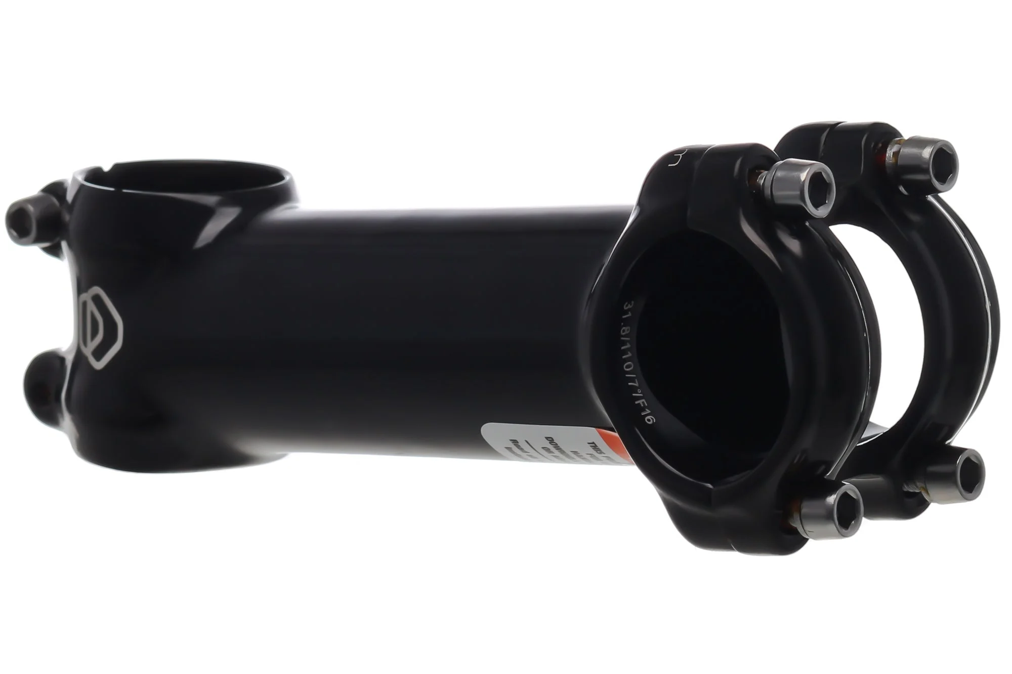 Dimension Stem 31.8mm Clamp 110mm 7 Degree Black