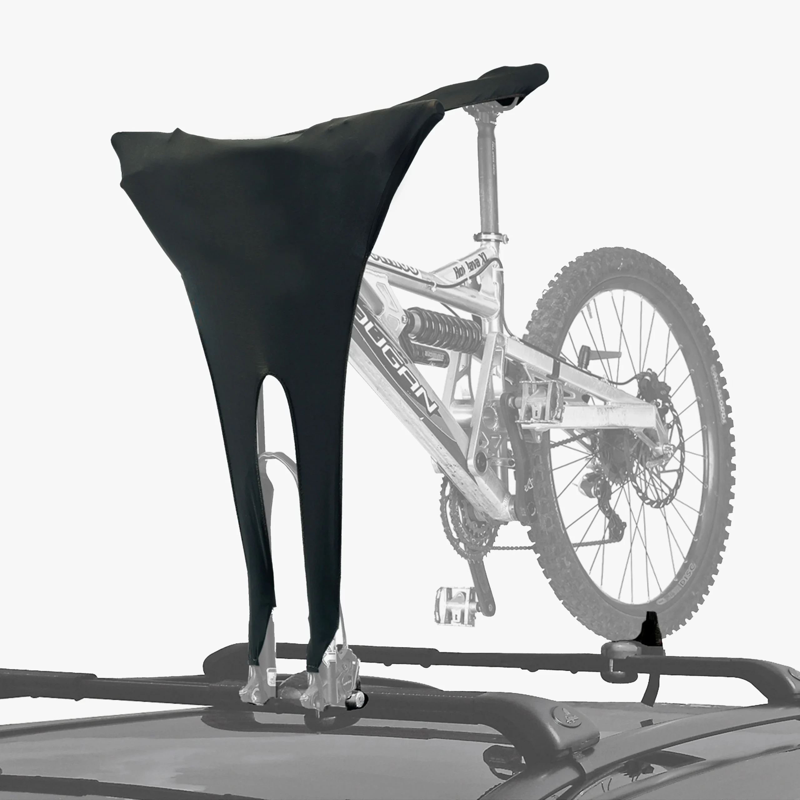 Cubierta delantera de bicicleta para el techo del coche