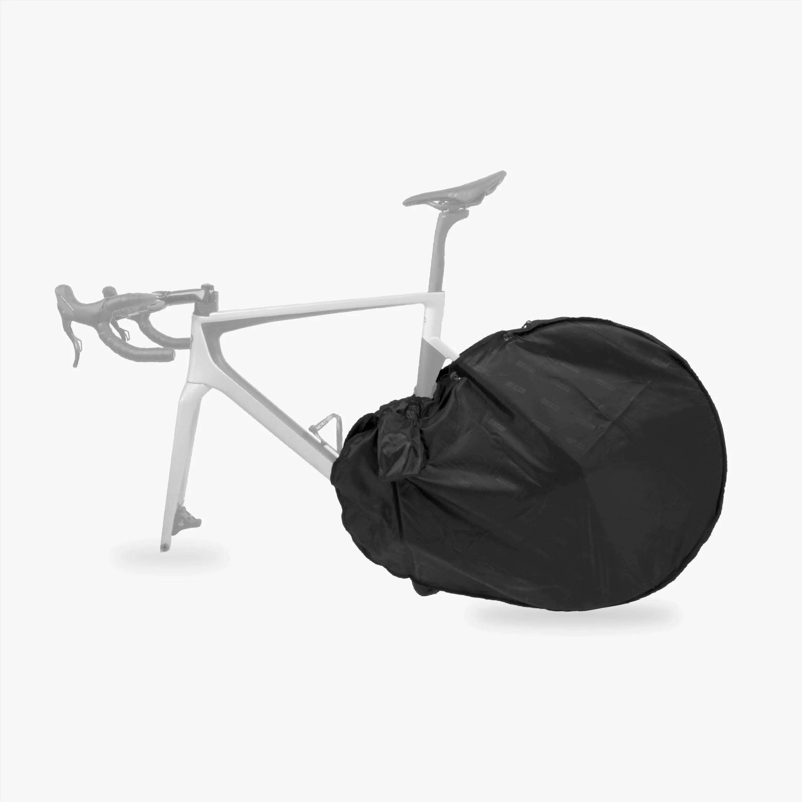 Cubierta protectora para el cambio y la rueda de la bicicleta