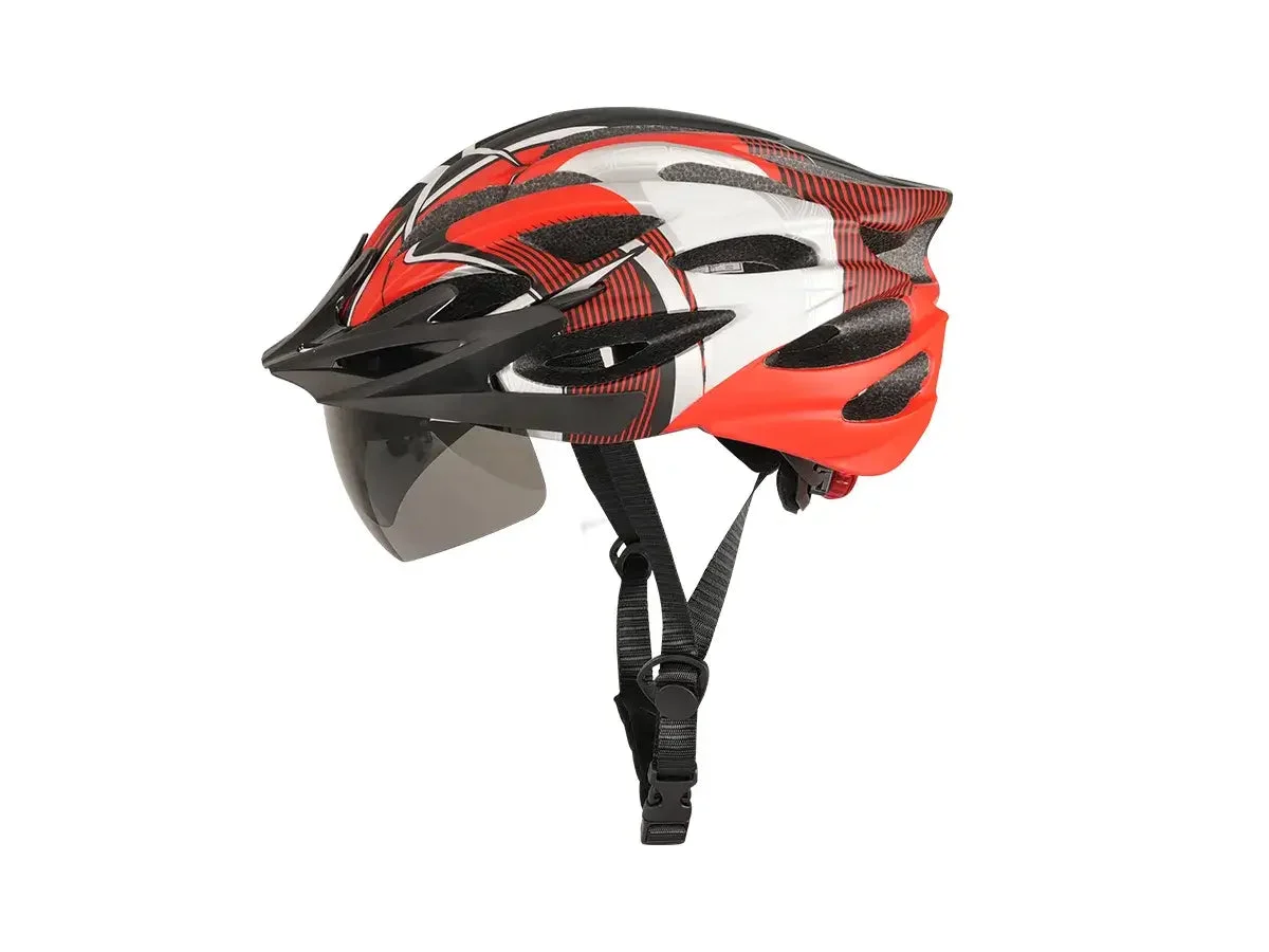 Cycling Helmet with Windproof Visor