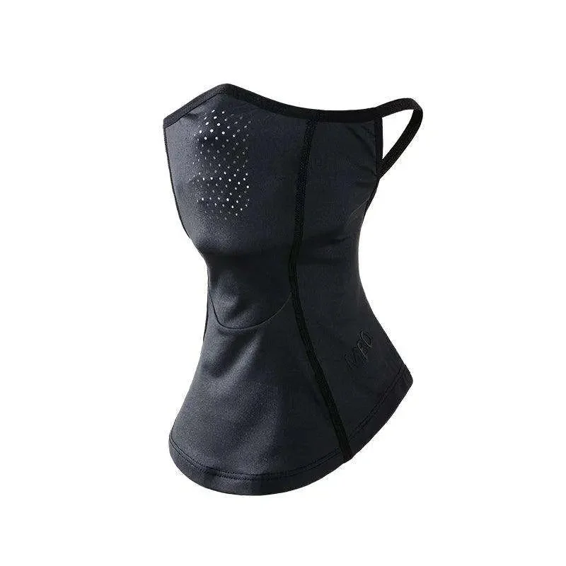 Cycling wool Face Mask AH11-Black