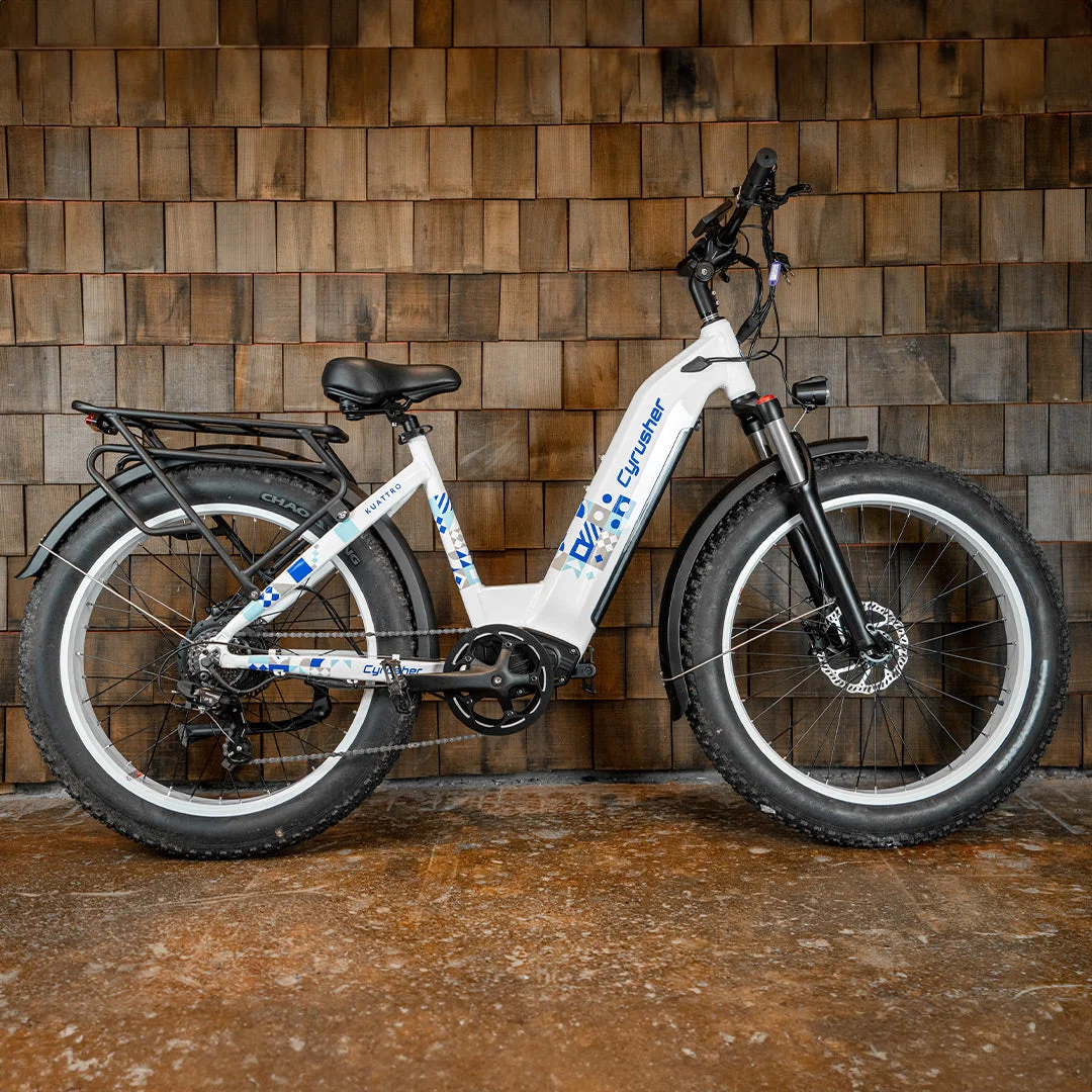 Cyrusher Kuattro Step-Through Electric Bike (Ex-Display) - Collection Only