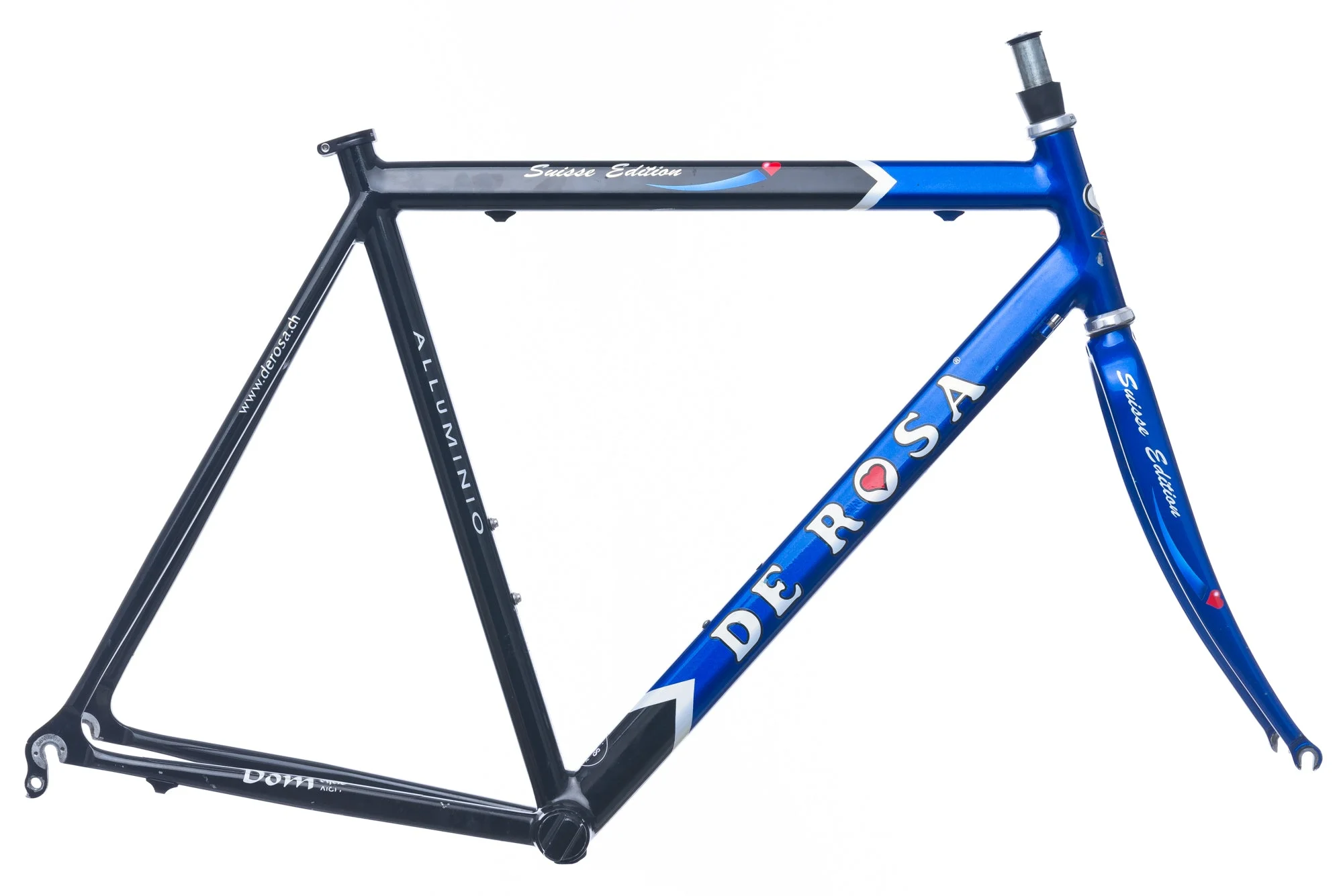 De Rosa Alluminio Suisse Edition 55cm Frameset - 1999