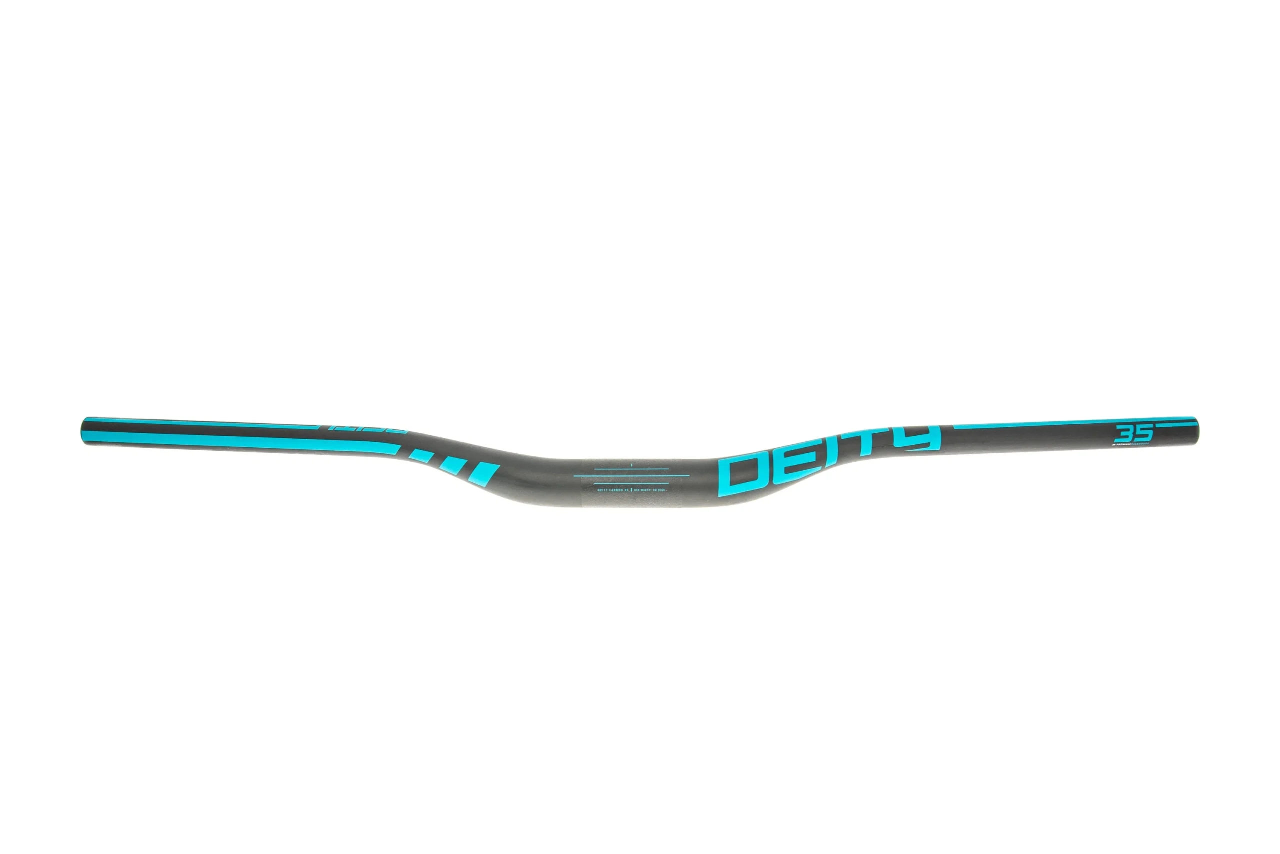Deity Speedway Carbon Handlebar 35mm x 810mm 30mm Rise Black/Blue