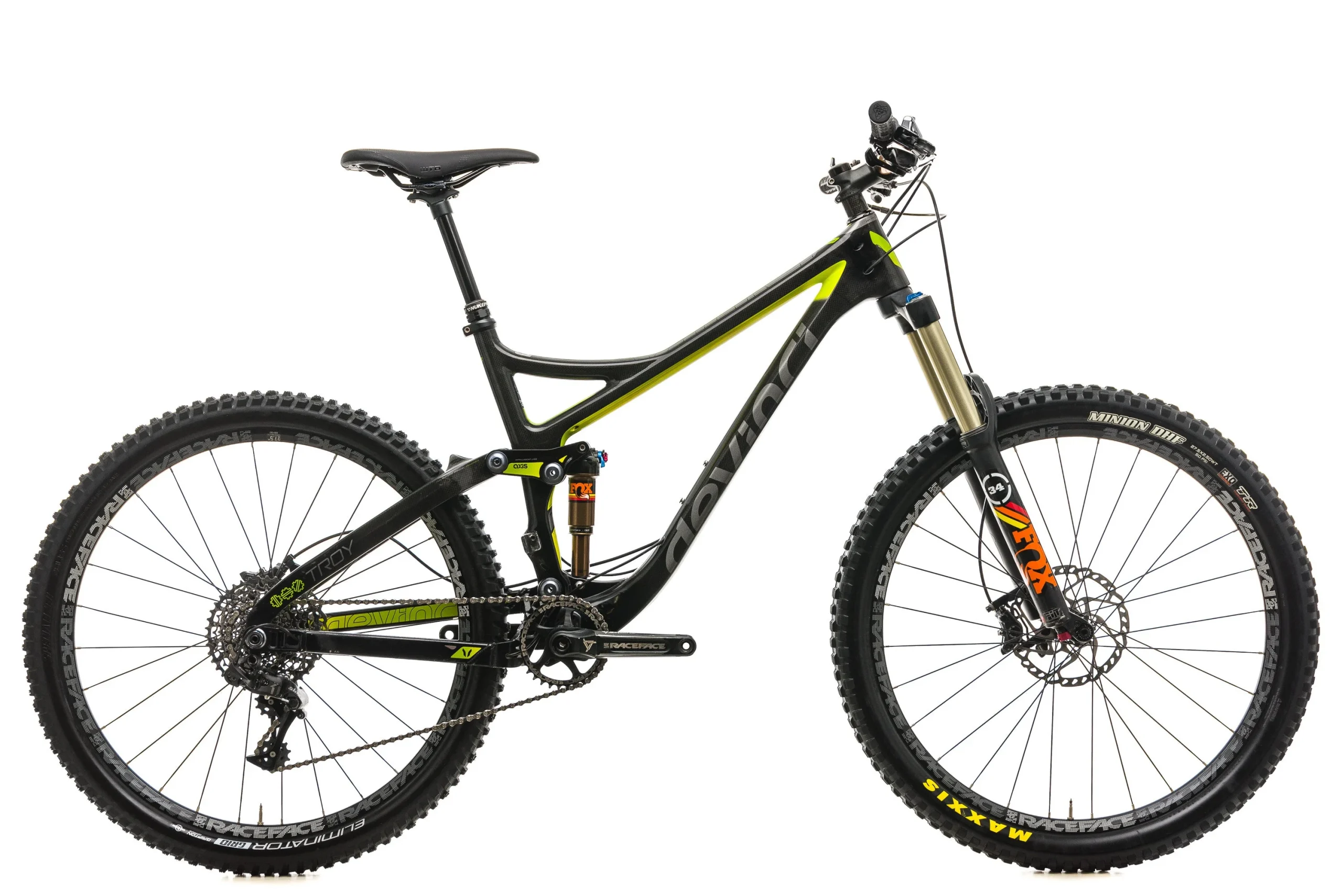 Devinci Troy Carbon SX Mountain Bike - 2015, Large