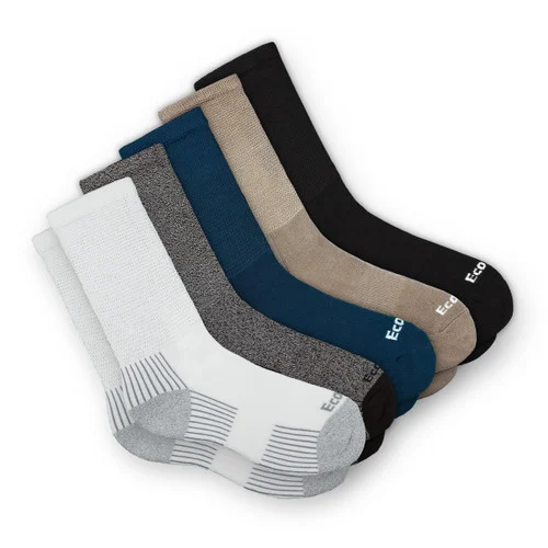 Diabetic Non-Binding Bamboo Crew Socks