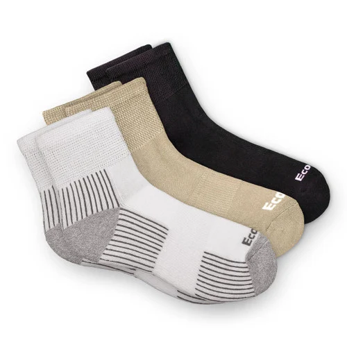 Diabetic Non-Binding Bamboo Quarter Socks