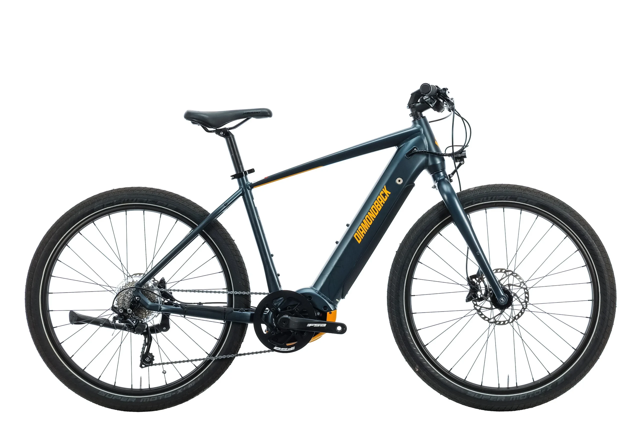 Diamondback Union 2 Hybrid Commuter E-Bike - 2021, Large