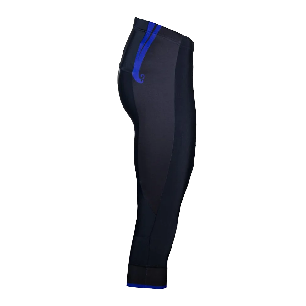 Doyenne Purple Accent Women's Capris