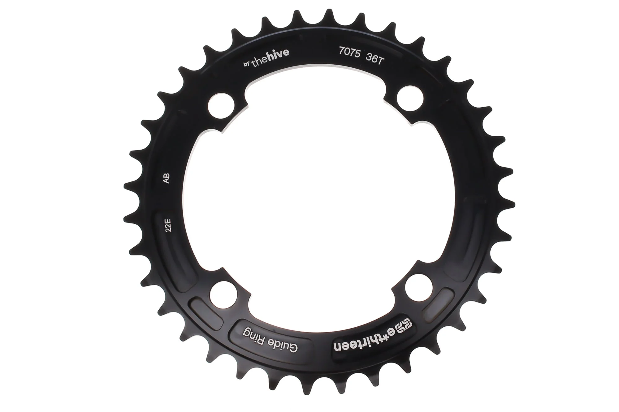 E*Thirteen Guide Ring Chainring 9/10 Speed 36T 104mm BCD Black