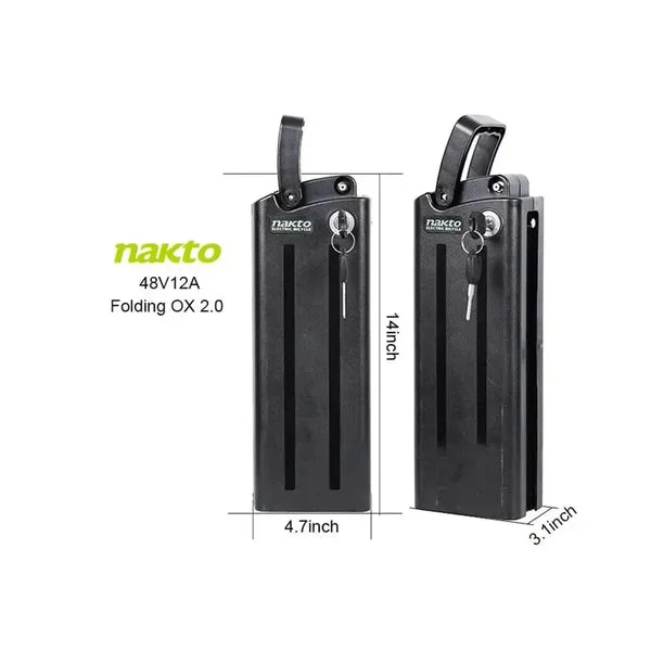Ebike Battery Replacement for Nakto Folding OX