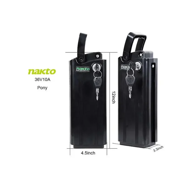 Ebike Battery Replacement for Nakto Pony