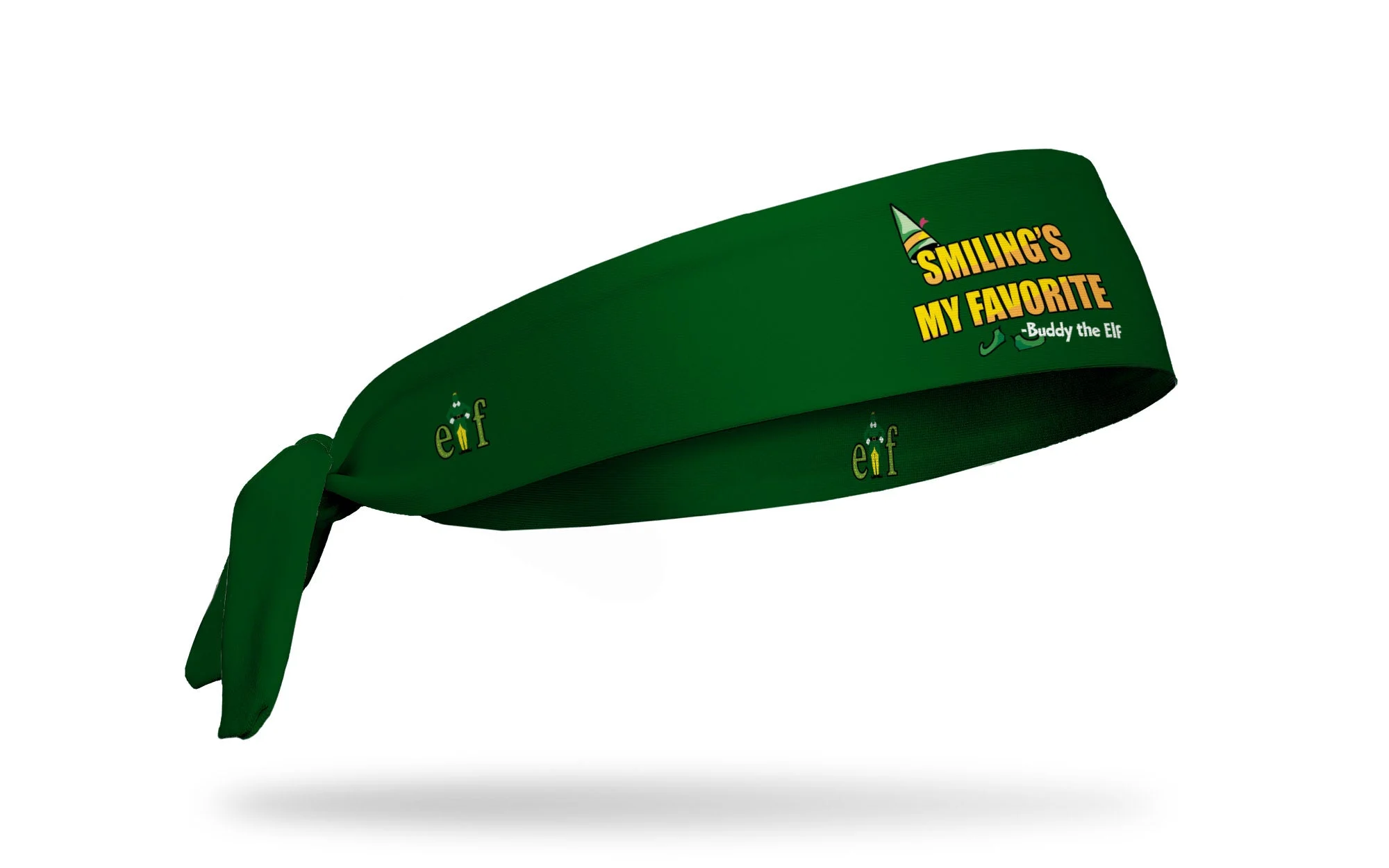 Elf: Smiling's My Favorite Flex Tie Headband